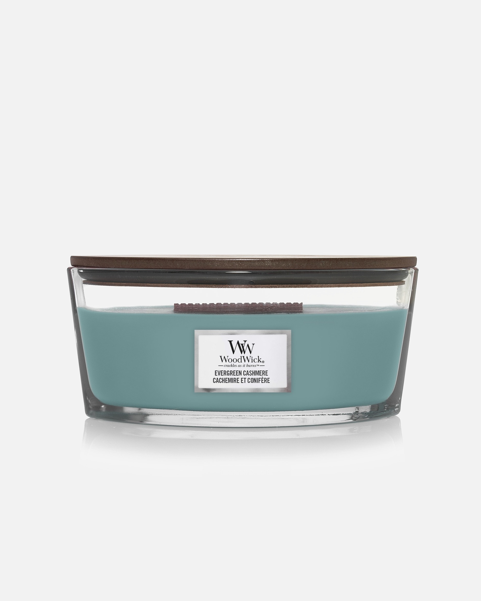 Bougie pour Unisexe WoodWick GRAND GLAS EVERGREEN CASHMERE 453 g