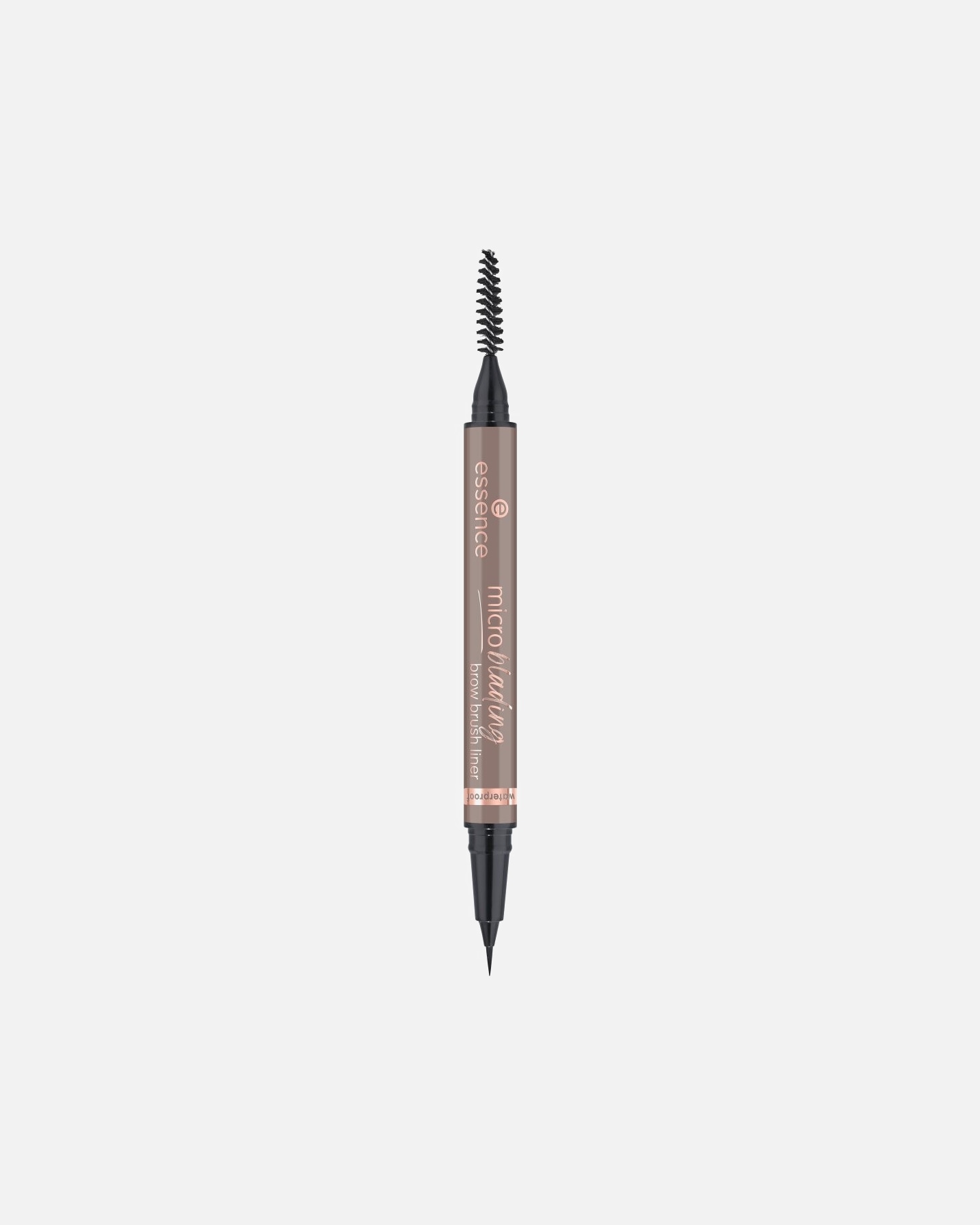 Crayon à sourcils pour Unisexe Essence microblading brow 02, Light Brown