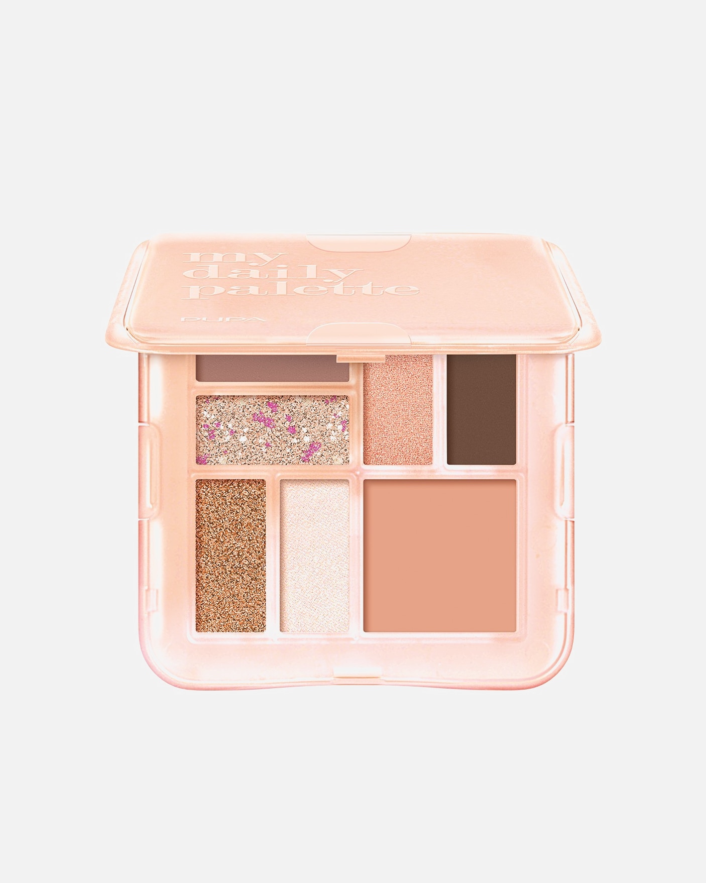 Coffret de maquillage pour le teint pour Unisexe PUPA Milano MY DAILY PALETTE 002 - TENDER APRICOT