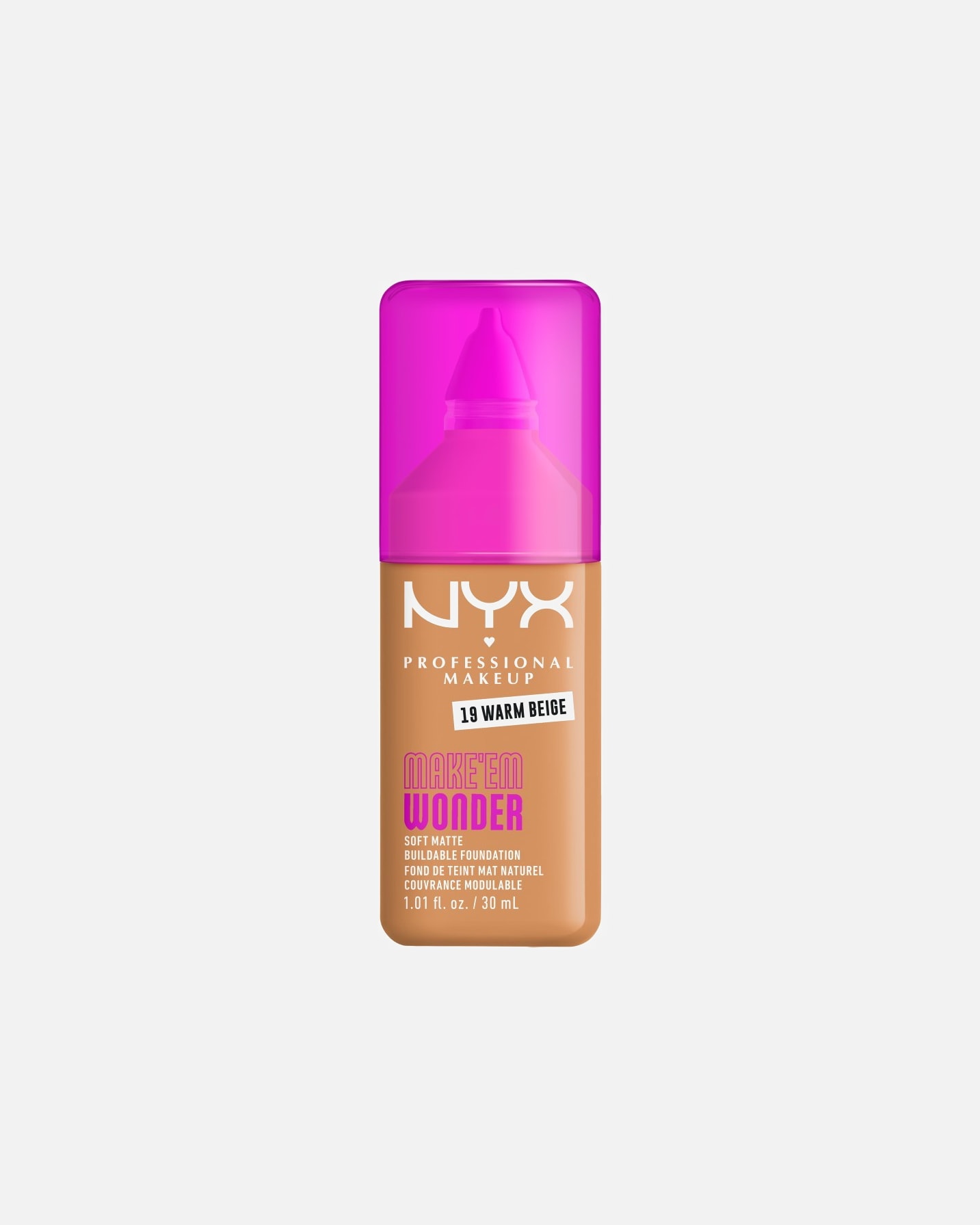 Fond de teint pour Femme NYX Professional Makeup Make 'EM Wonder Warm Beige
