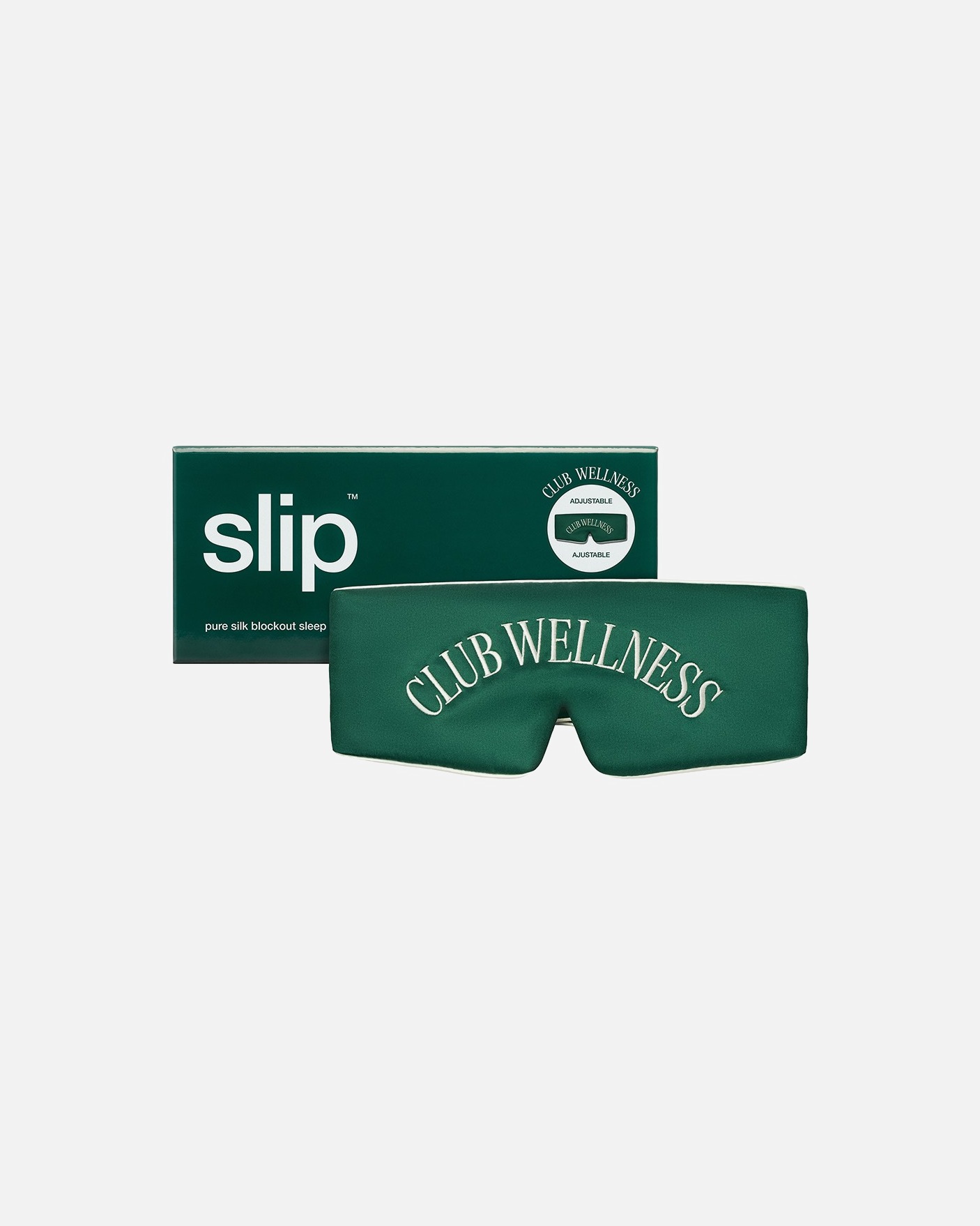 Masque de sommeil pour Unisexe Slip Masque De Sommeil Bloque-Lumière Pure Soie - Club Bien-Être 1 unité