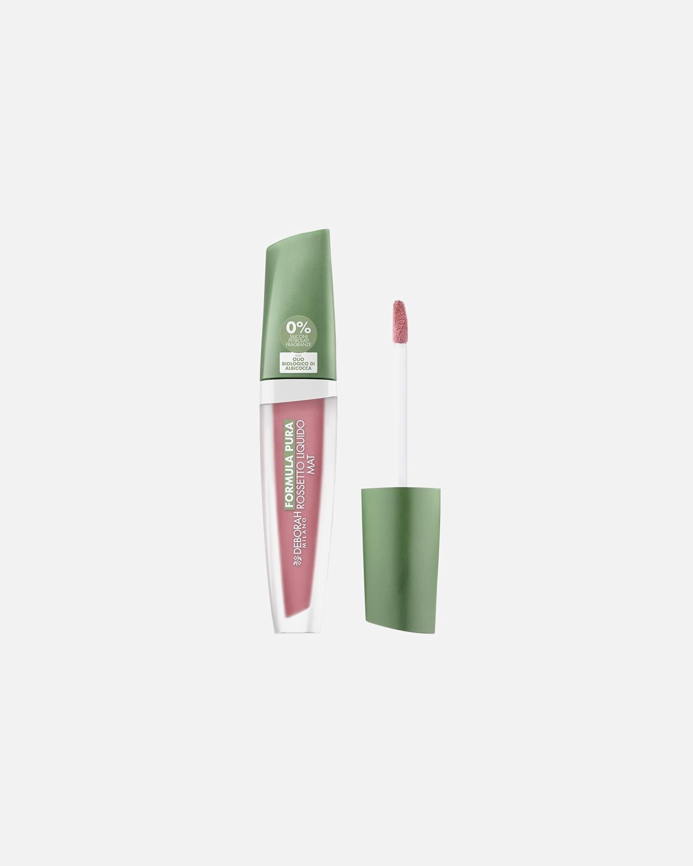 Rouge à lèvres pour Unisexe Deborah Milano FORMULE PURE MAT 02 Nude Rose