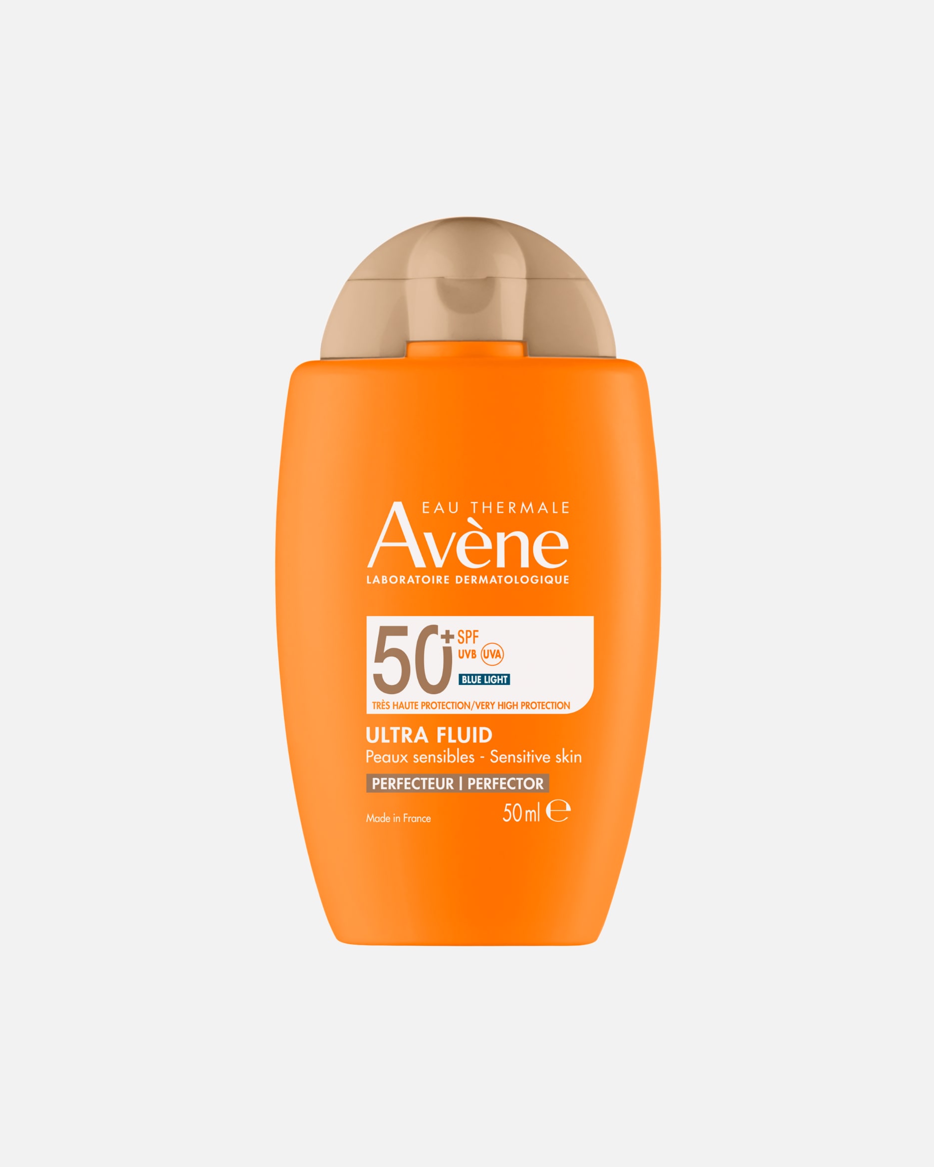 Crème solaire pour le corps pour Unisexe Avène Solaire Solaire Ultra Fluid Perfecteur SPF50+ 50 ml