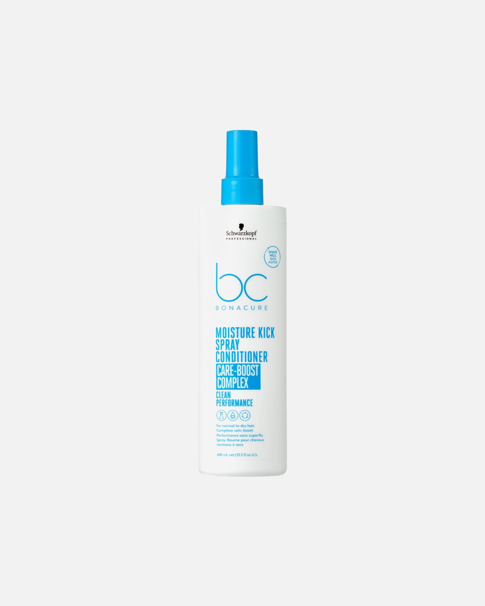 Soin sans rinçage pour Unisexe Schwarzkopf Professional BC BONACURE Moisture Kick Spray-Baume 400 ml