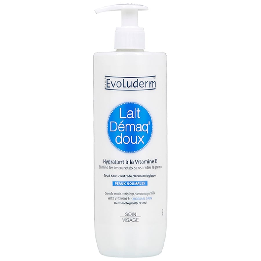 Evoluderm - Lait Démaq' Doux Hydratant Démaquillant yeux 500 ml unisex