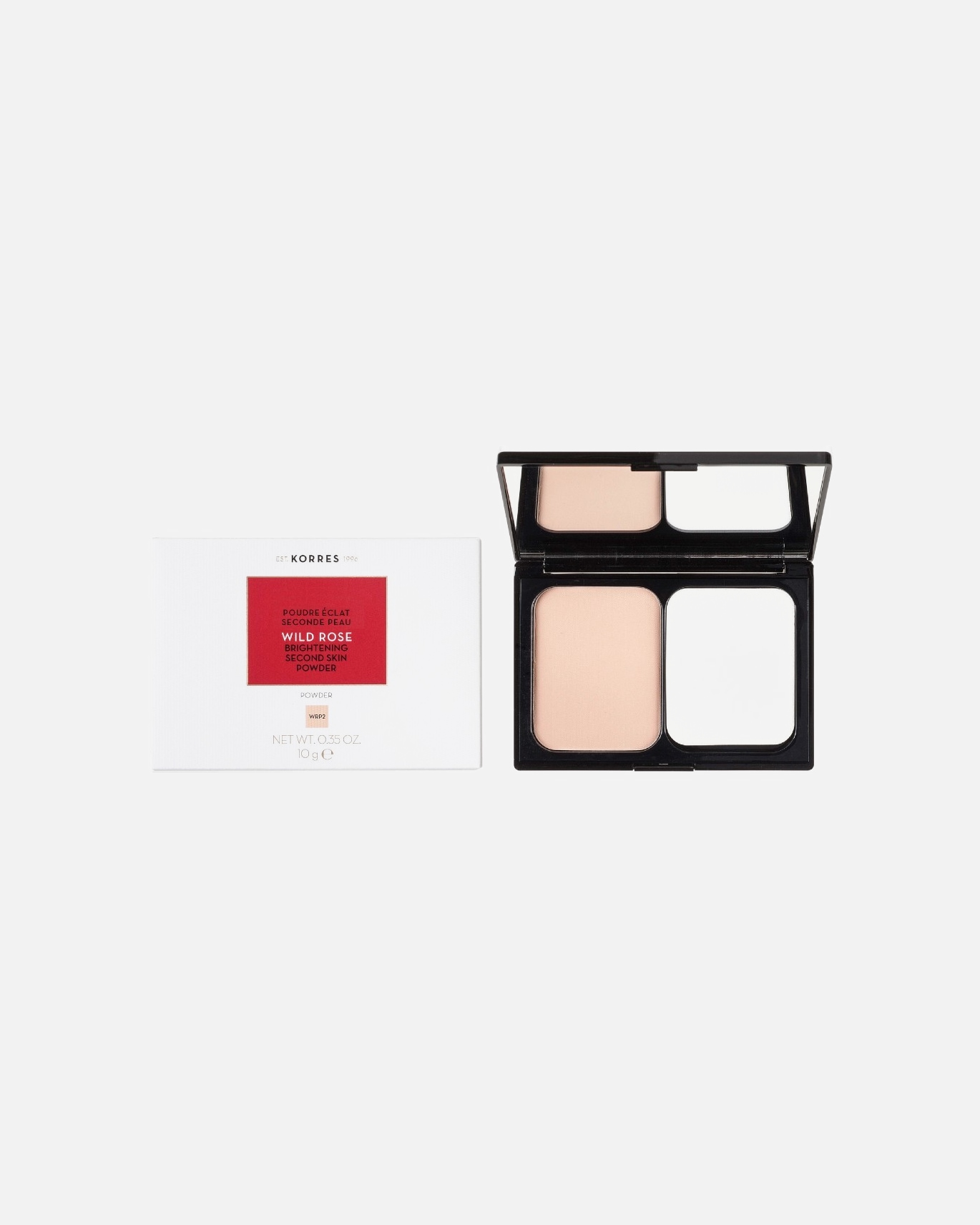 Poudre pour Unisexe KORRES Poudre Eclat Seconde Peau, Rose Sauvage- Teinte n°WRP3 WRP2