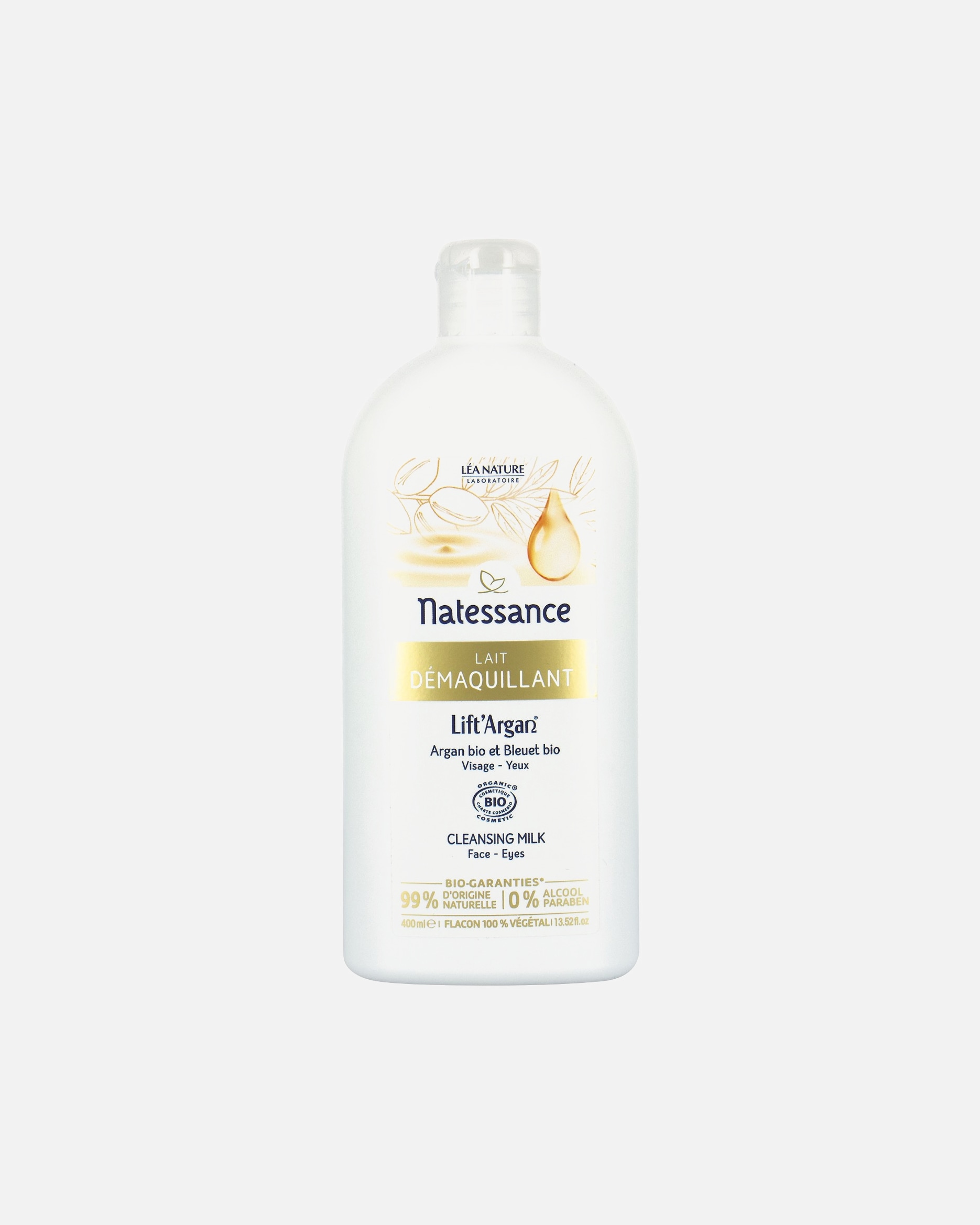 Démaquillant pour Unisexe Natessance Default Brand Line Lait démaquillant 400 ml