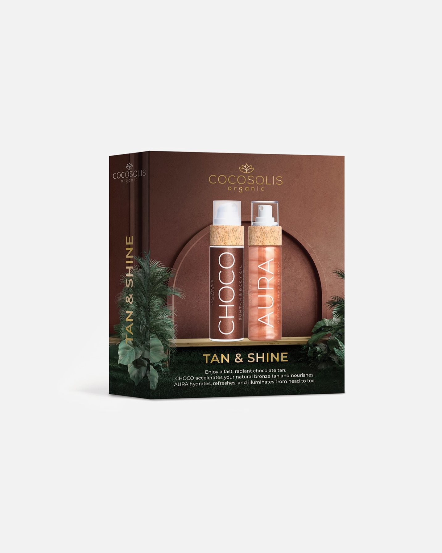 Coffret soin corps pour Unisexe Cocosolis TAN & SHINE 1 unité