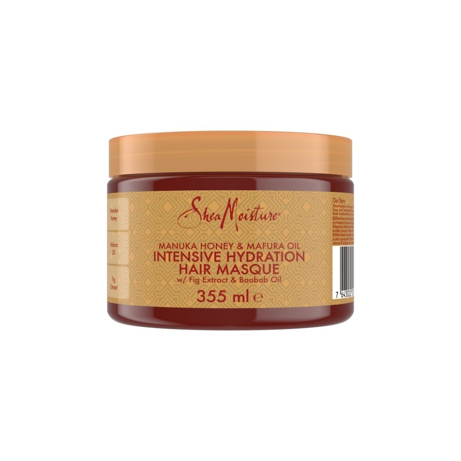 Shea Moisture - Miel de Manuka & Huile de Mafura Masque Hydratation intense Soin du cuir chevelu 355 ml unisex