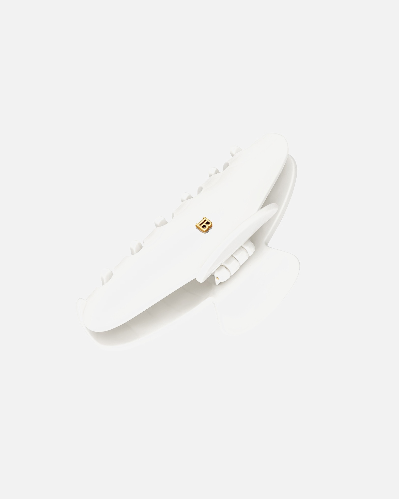 Pince à cheveux pour Unisexe Balmain Hair Couture Pince à cheveux Large White Pince à cheveux Large White
