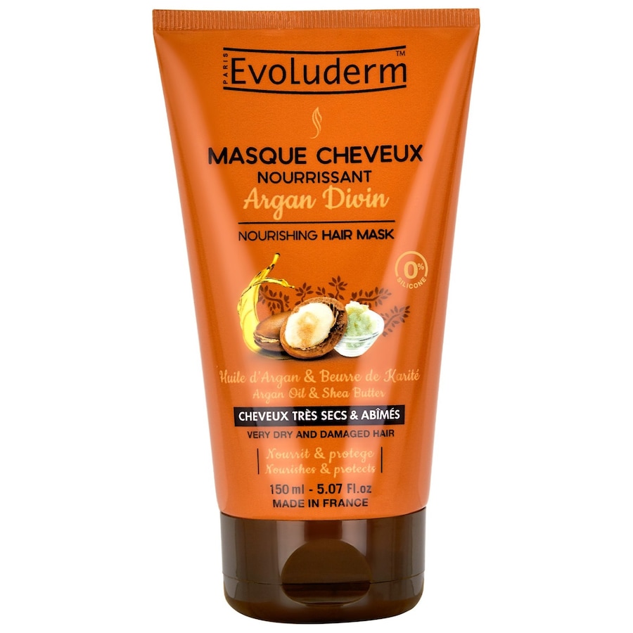 Evoluderm - Masque Cheveux Nourrissant Argan Divin Masque et cure cheveux 150 ml unisex
