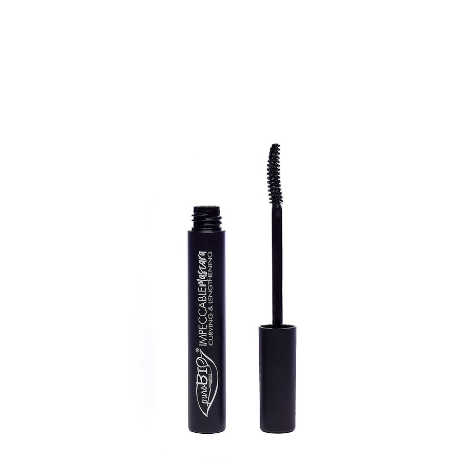 Purobio - MASCARA noir IMPECCABLE - recourbant et allongeant Mascara 7 ml Noir female