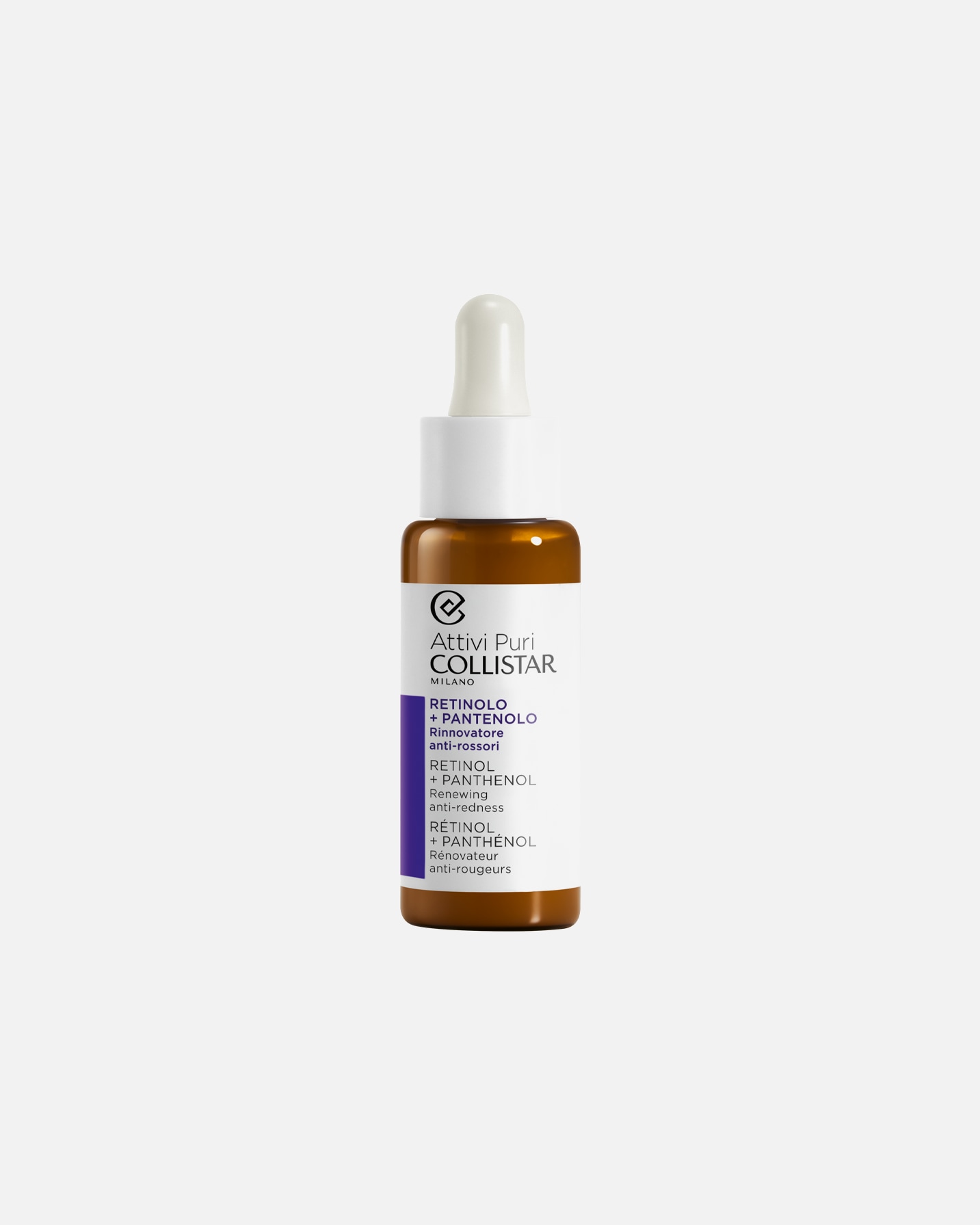 Gel nettoyant pour Femme Collistar Attivi Puri Attivi Puri Rétinol + Panthénol 30 ml
