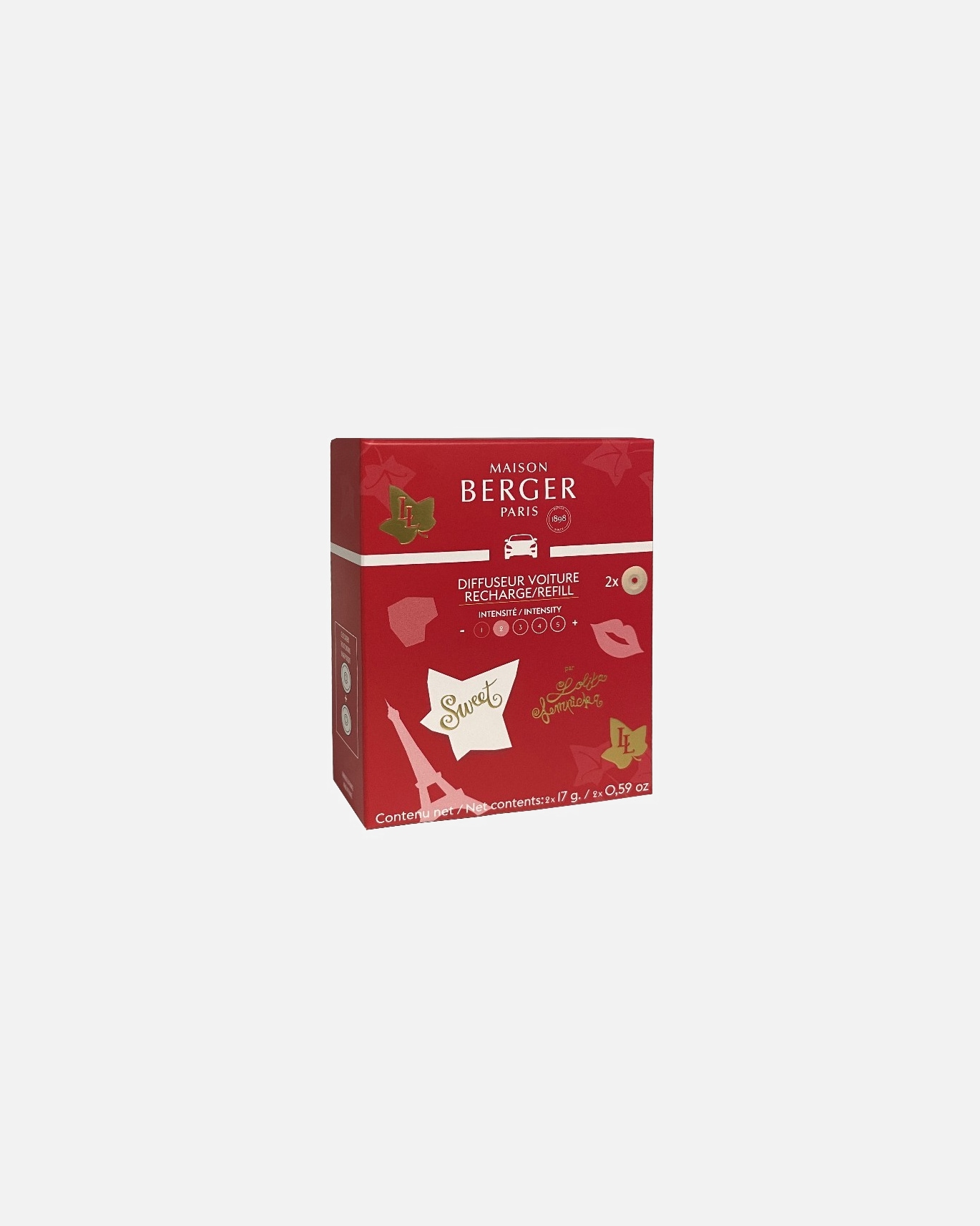 Parfum d'ambiance pour Unisexe Maison Berger Sweet Lolita Car 1 unité - Recharge