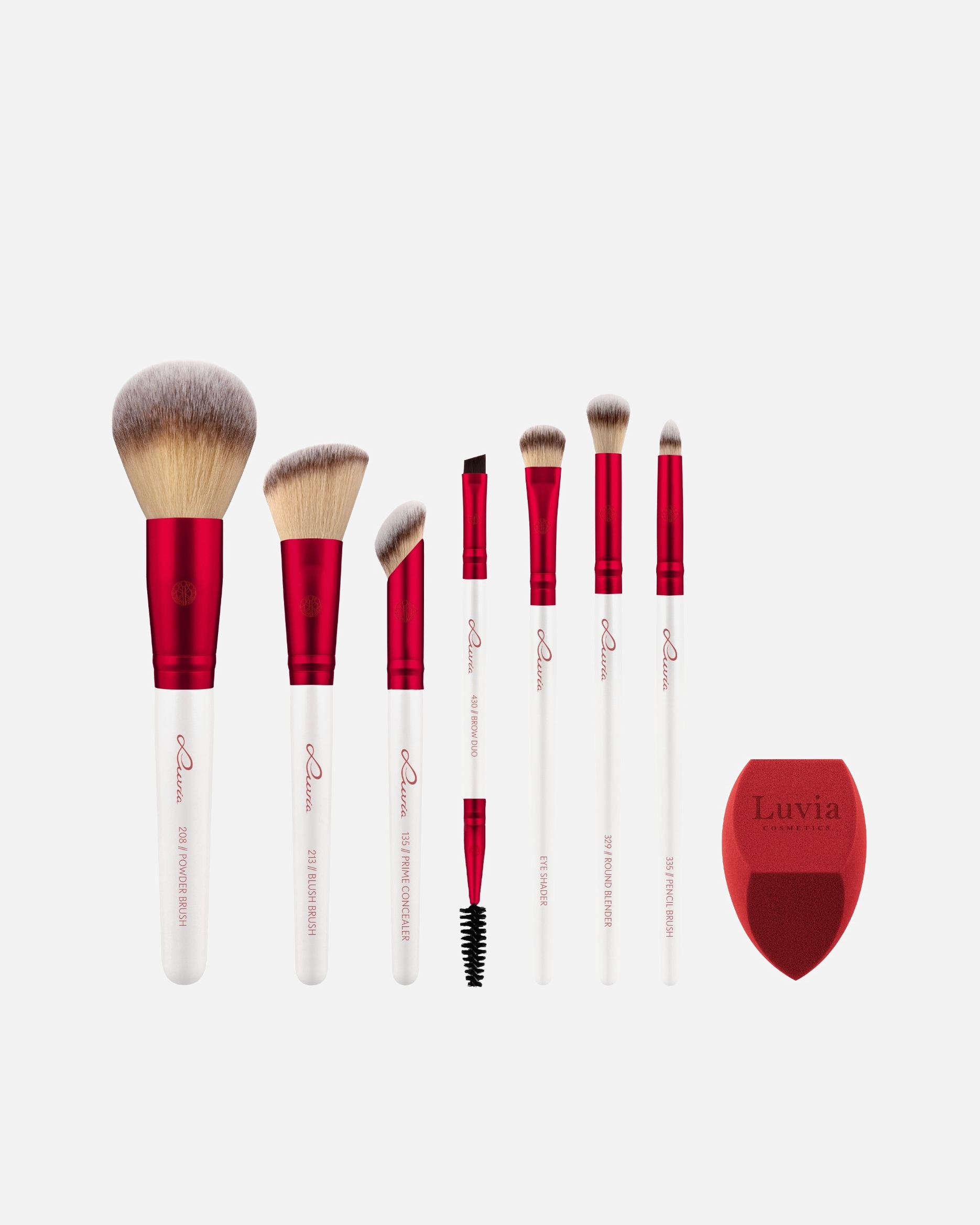 Kit de pinceaux pour Femme Luvia Prime Vegan Memories 1 pièce