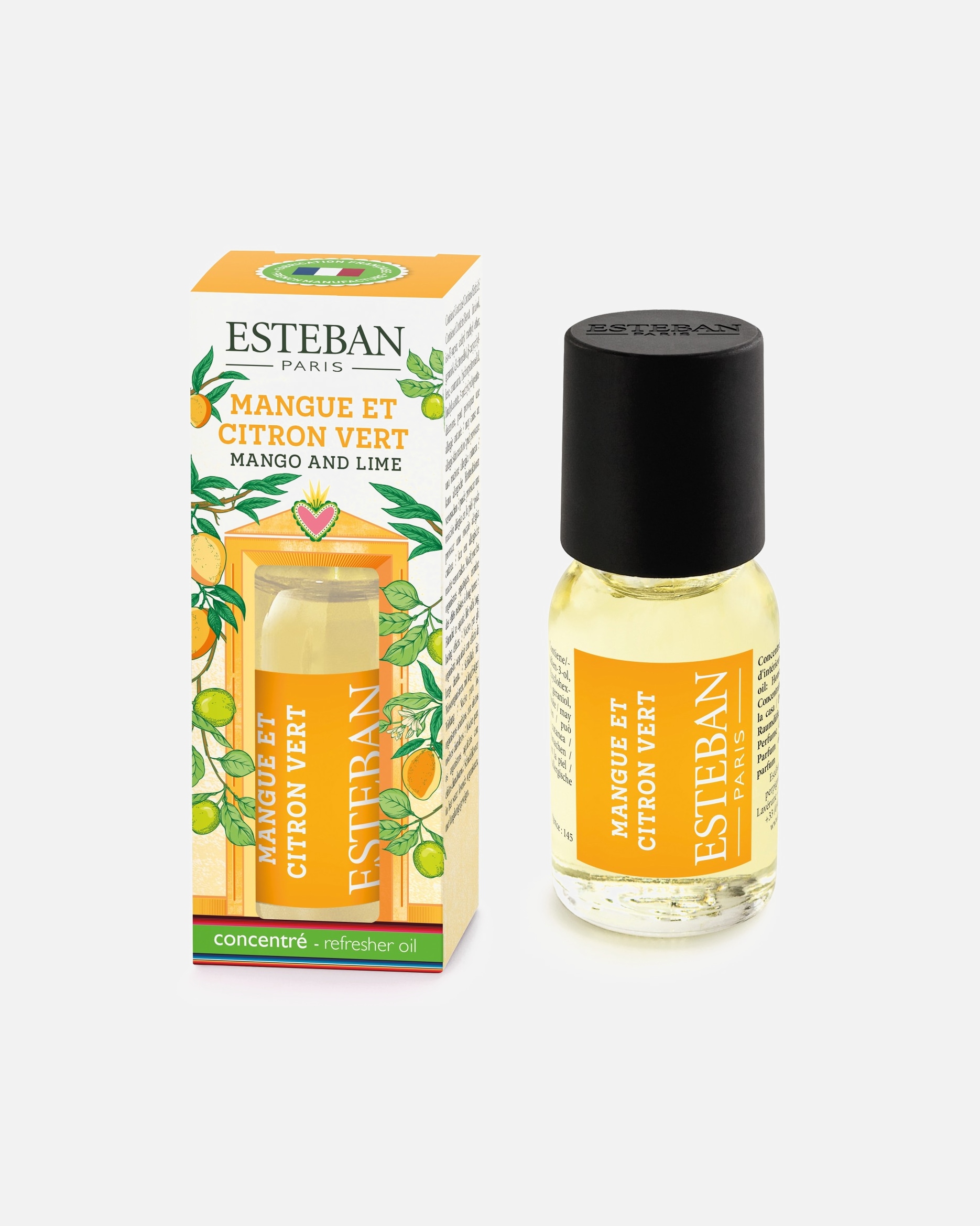 Parfum d'ambiance pour Unisexe Esteban CONCENTRÉ DE PARFUM MANGUE ET CITRON VERT 50 ml