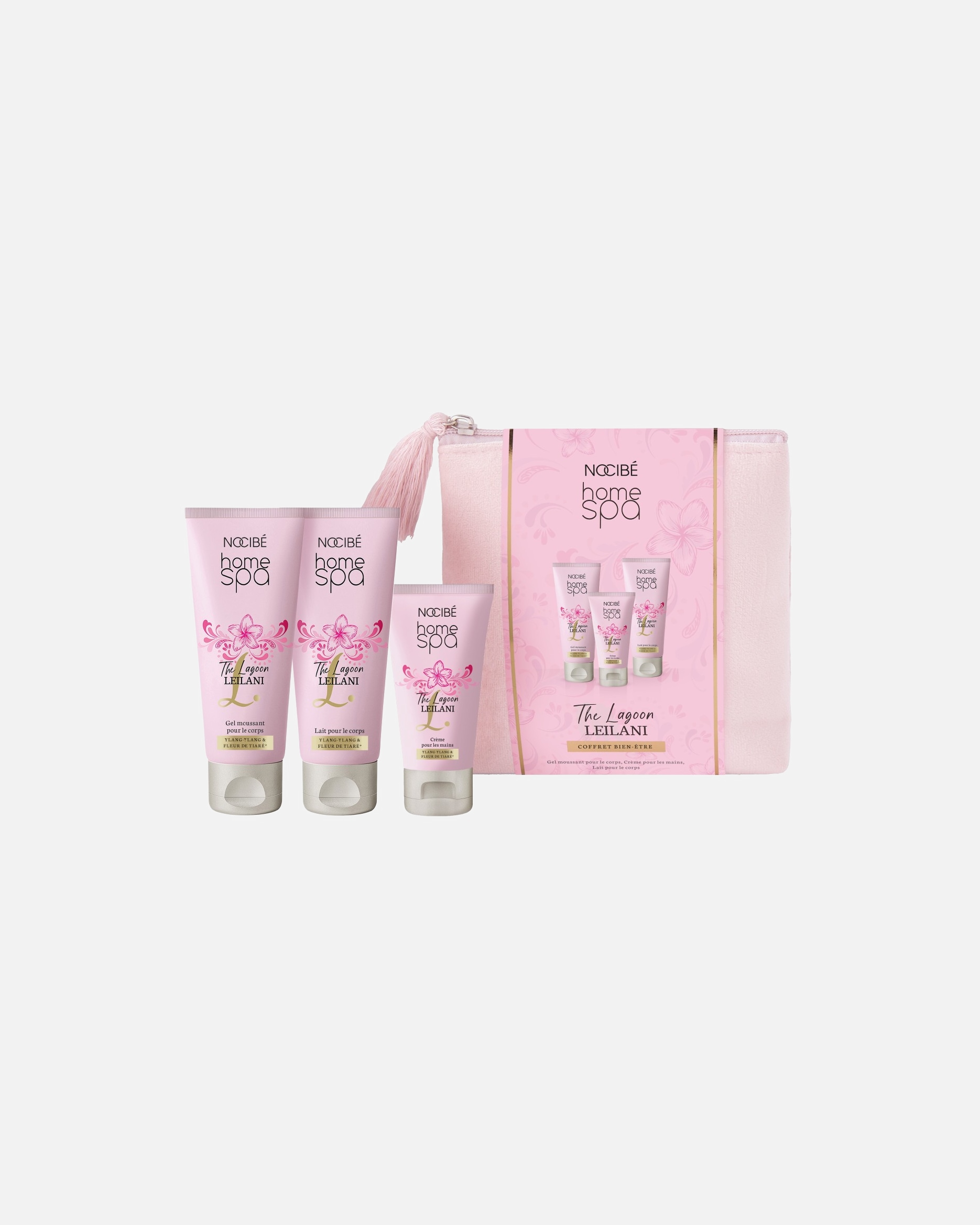 Coffret soin corps pour Unisexe Nocibé Home Spa The Lagoon Leilani - Trousse 1 unité