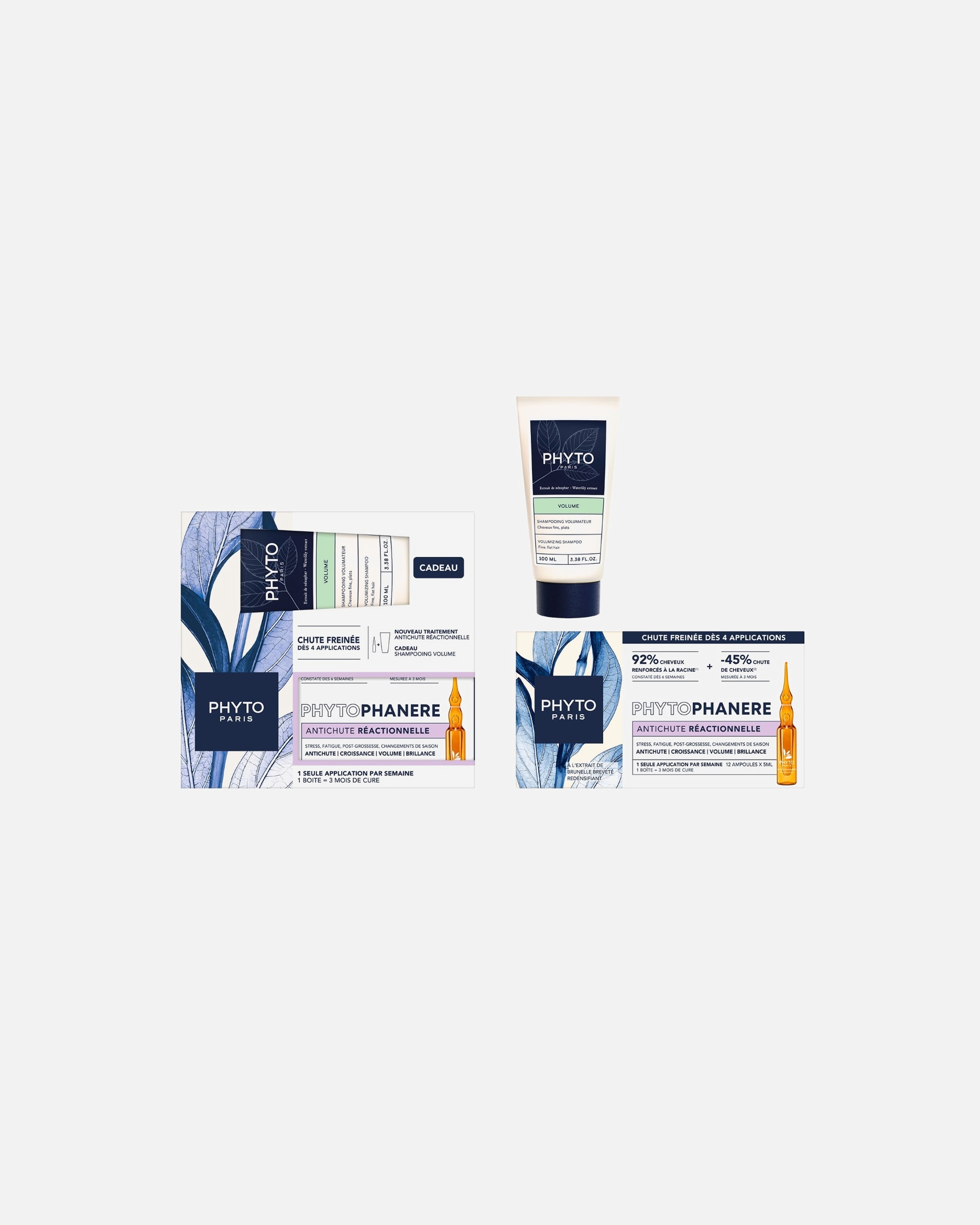 Coffret soin cheveux pour Unisexe Phyto Traitement antichute 1 unité