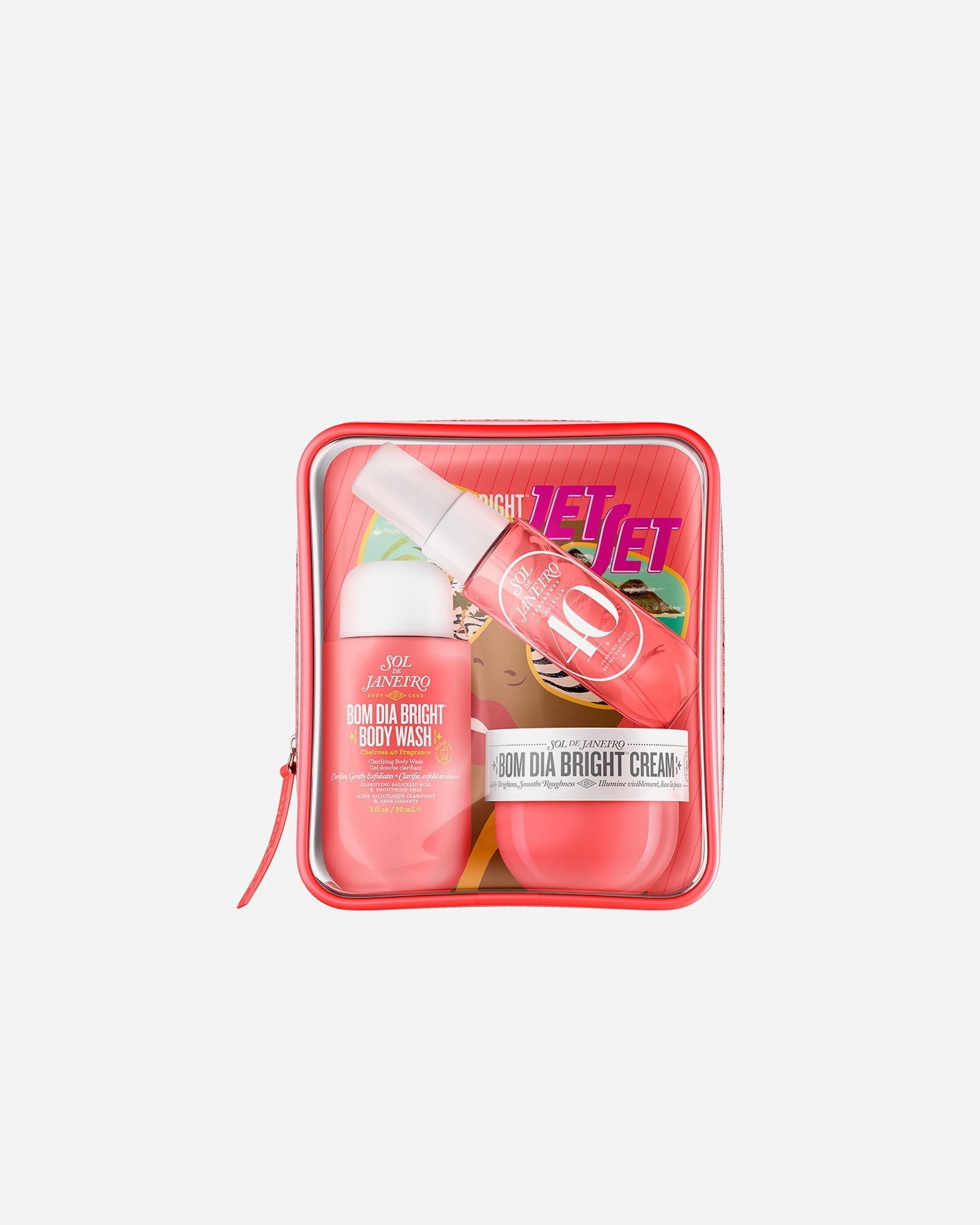 Coffret soin corps pour Unisexe Sol de Janeiro Bom Dia Bright Jet Set 1 unité