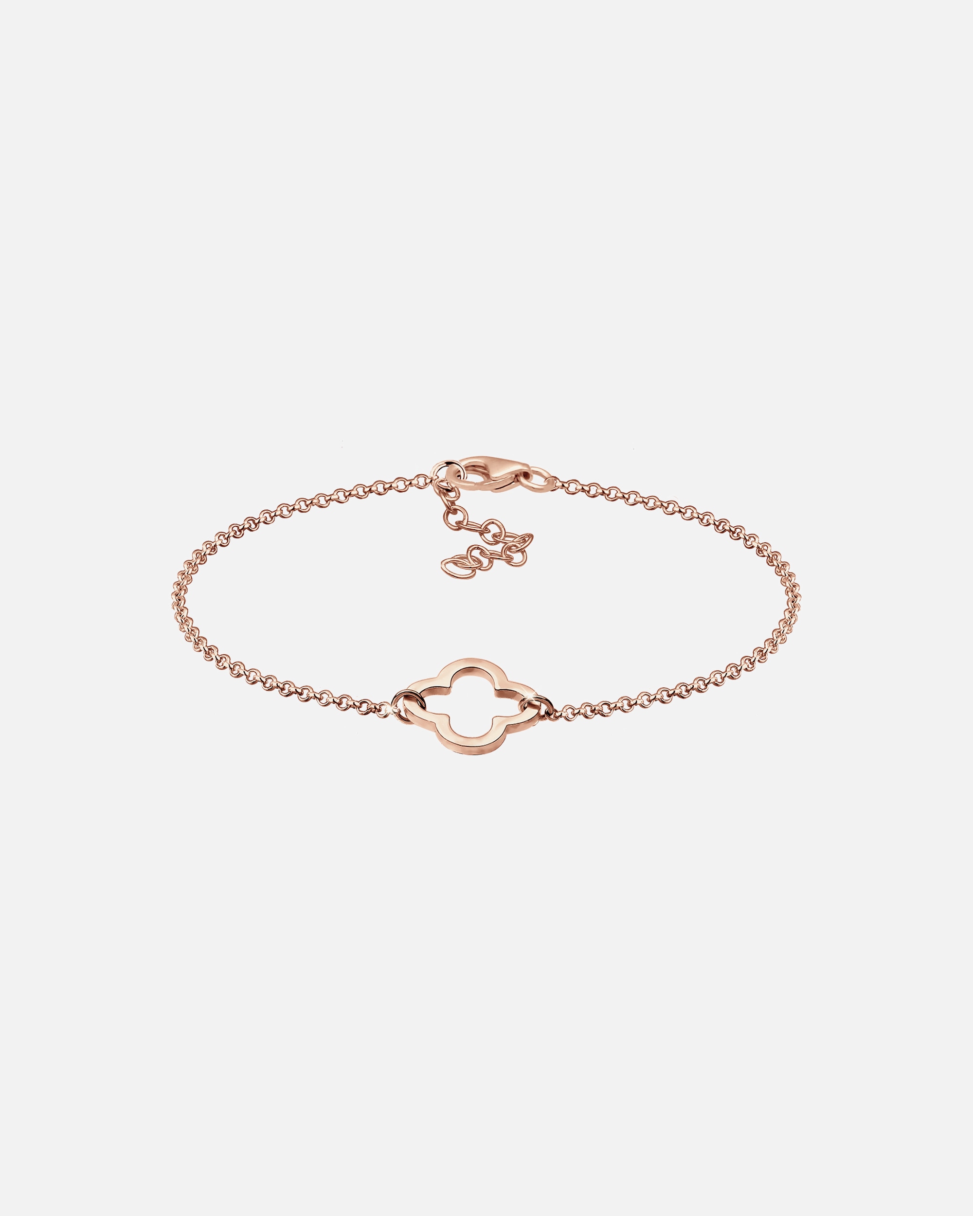 Bracelet pour Femme Elli Trèfle symbole chance tendance talisman Argent 925 18