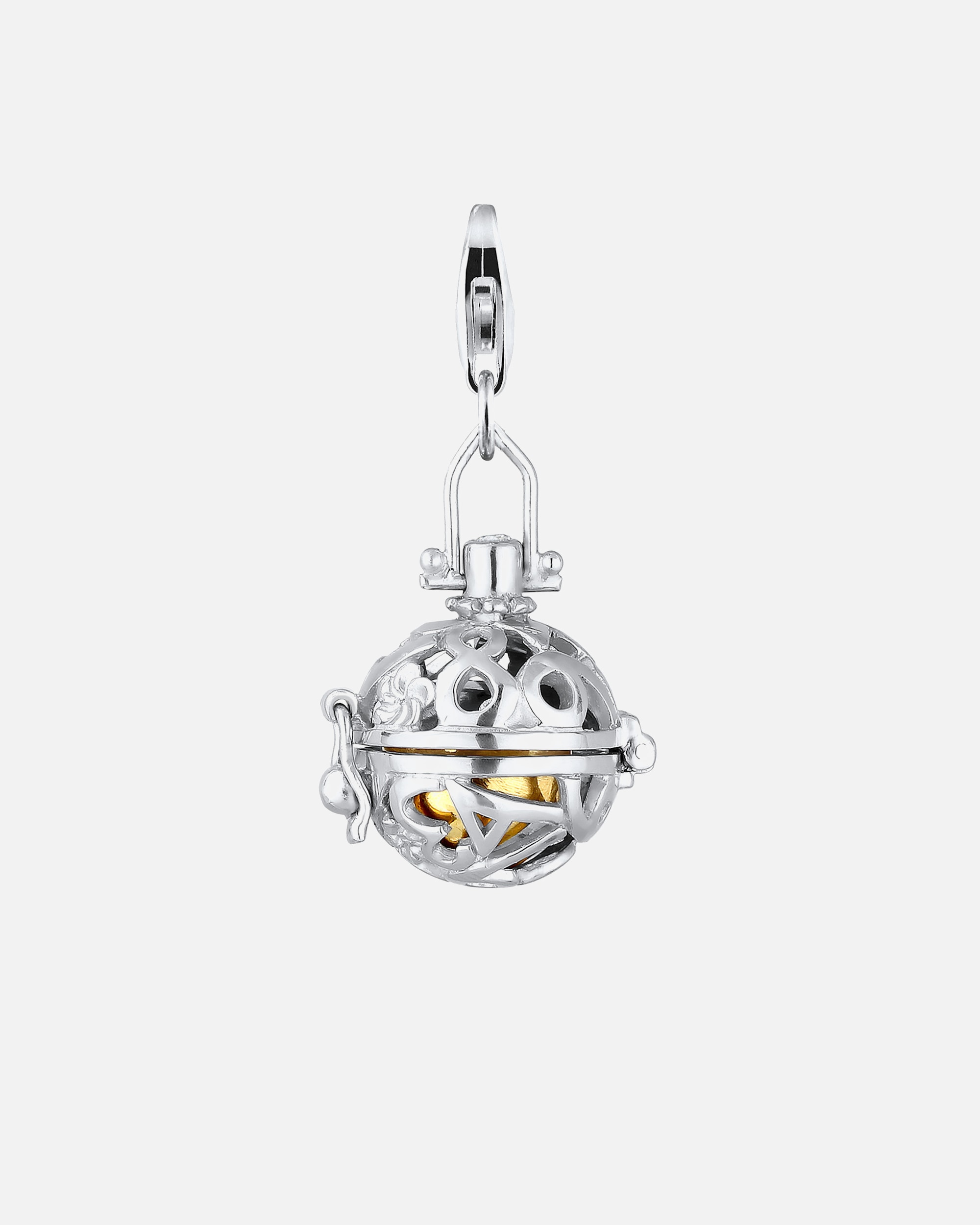Pendentif pour Femme Nenalina Chuchoteur d'Anges Balle Sonore Ornement Pendentif Femme - (925/1000) Argent silberfarben