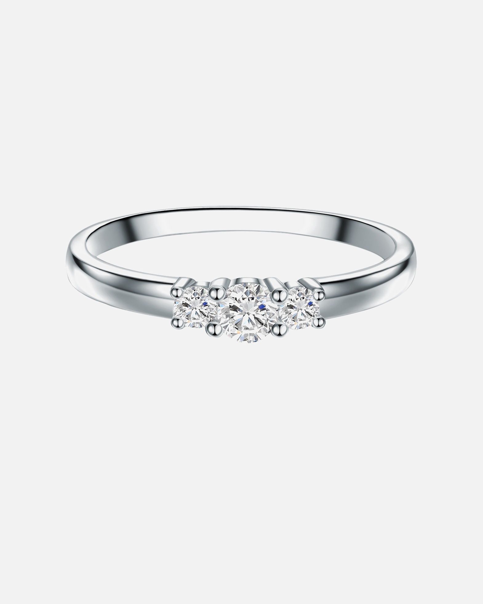 Bague pour Femme Bague en argent Argent sterling Topaze en Argent 52