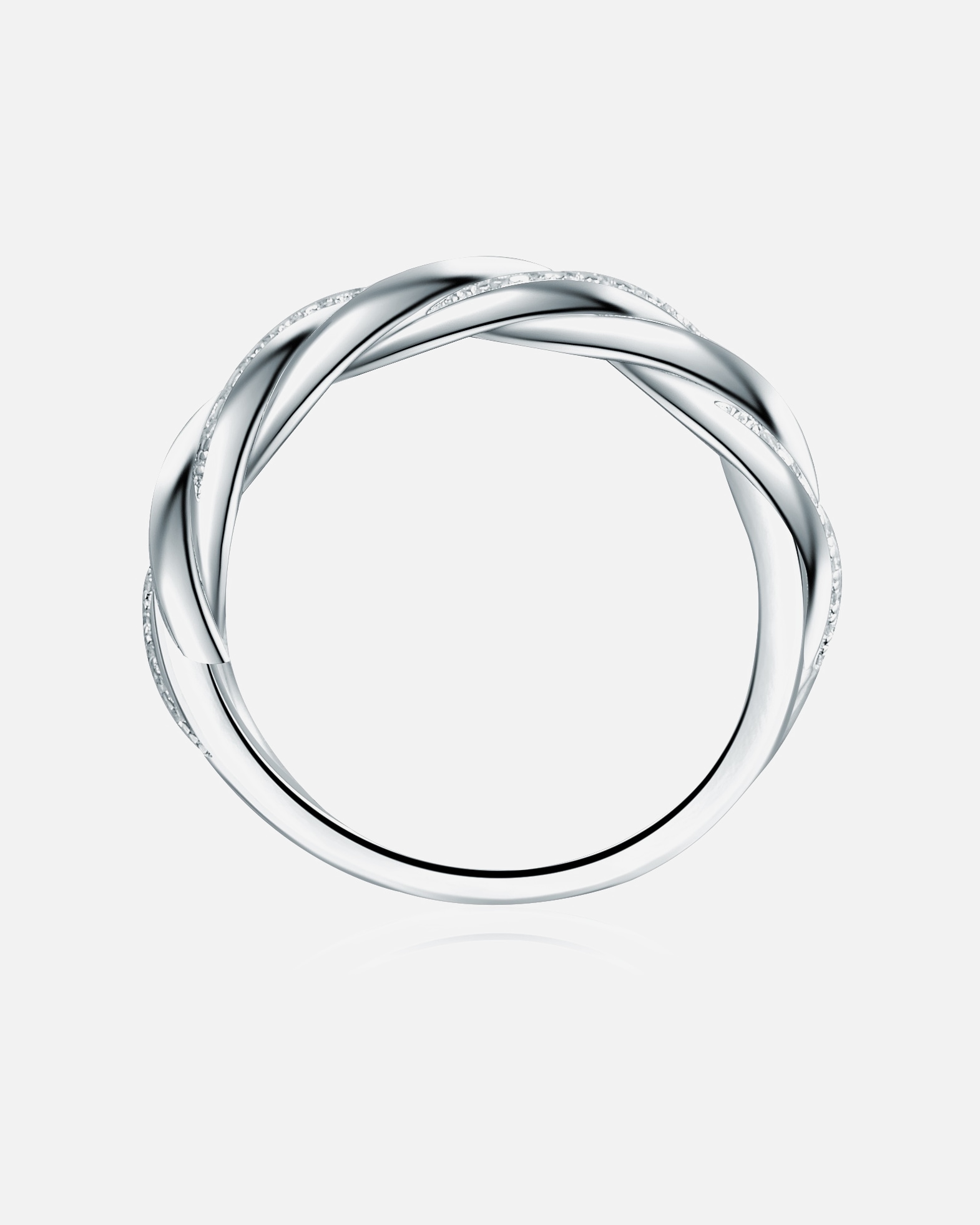 Bague pour Femme Trilani Bague en argent Argent sterling Oxyde de zirconium (CZ) en Argent 56