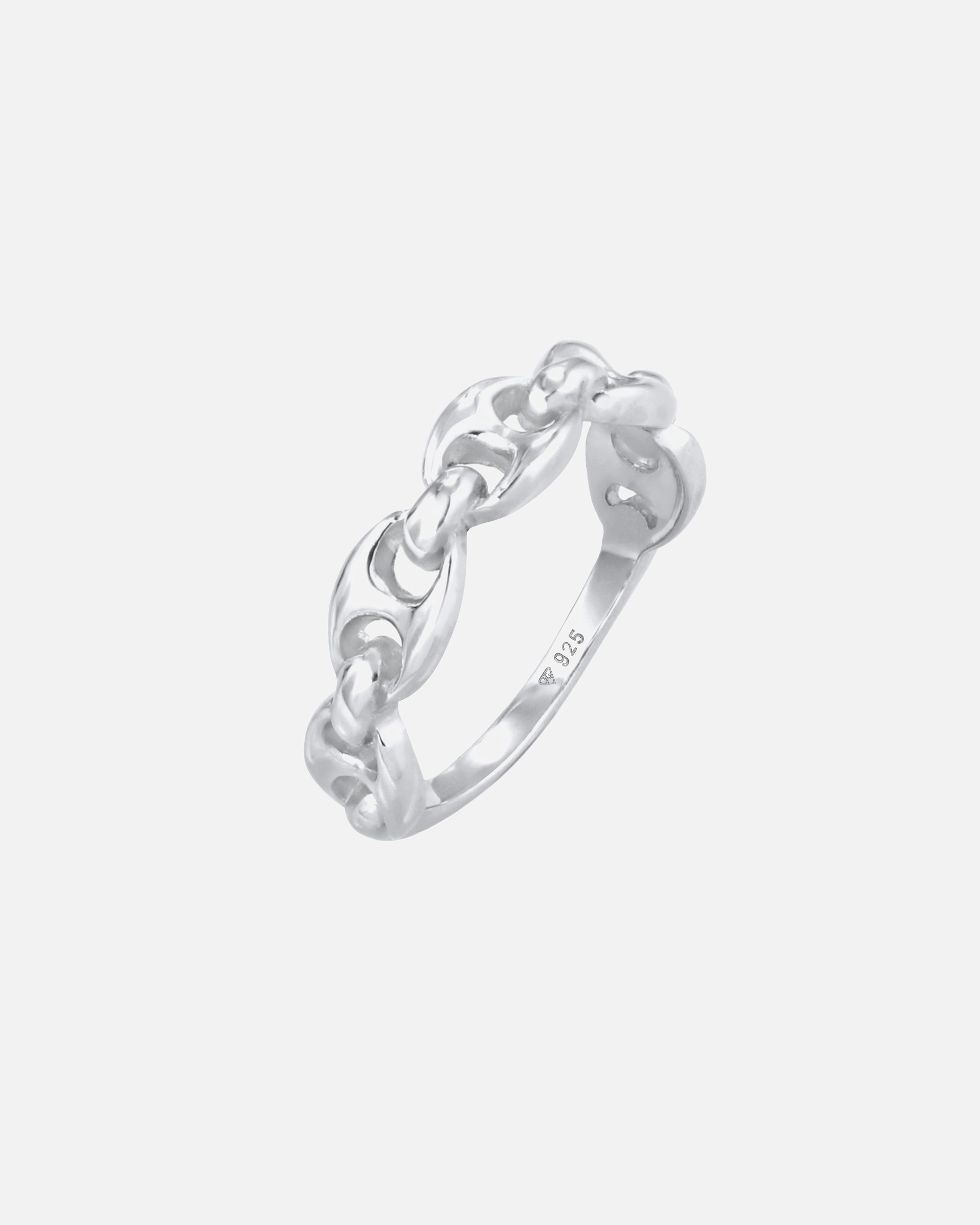 Bague pour Femme Elli Bague pour dames Maritime Ship Anchor Design Trend en argent sterling 925 54