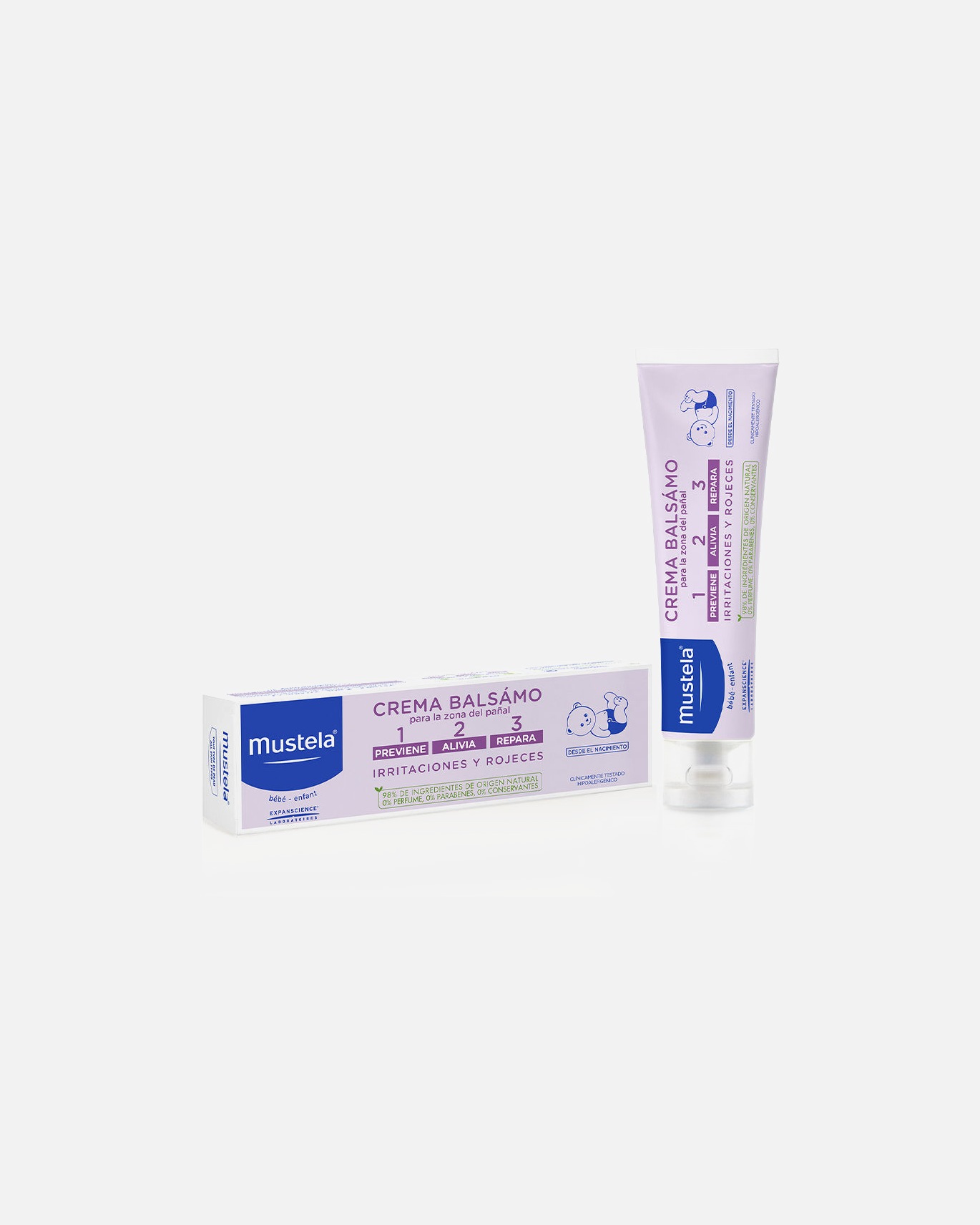 Crème bébé pour Unisexe Baume crème BÉBÉ-ENFANT 1-2-3 50 ml