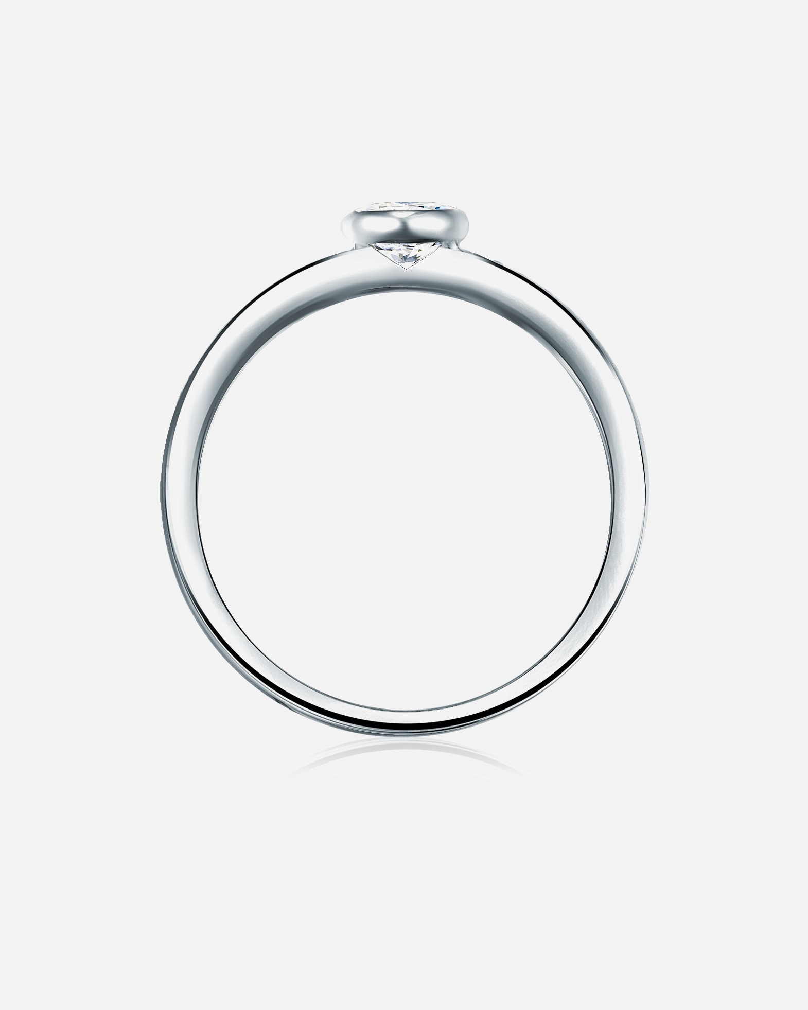 Bague pour Femme Trilani Bague en argent Argent sterling Oxyde de zirconium (CZ) en Argent 54