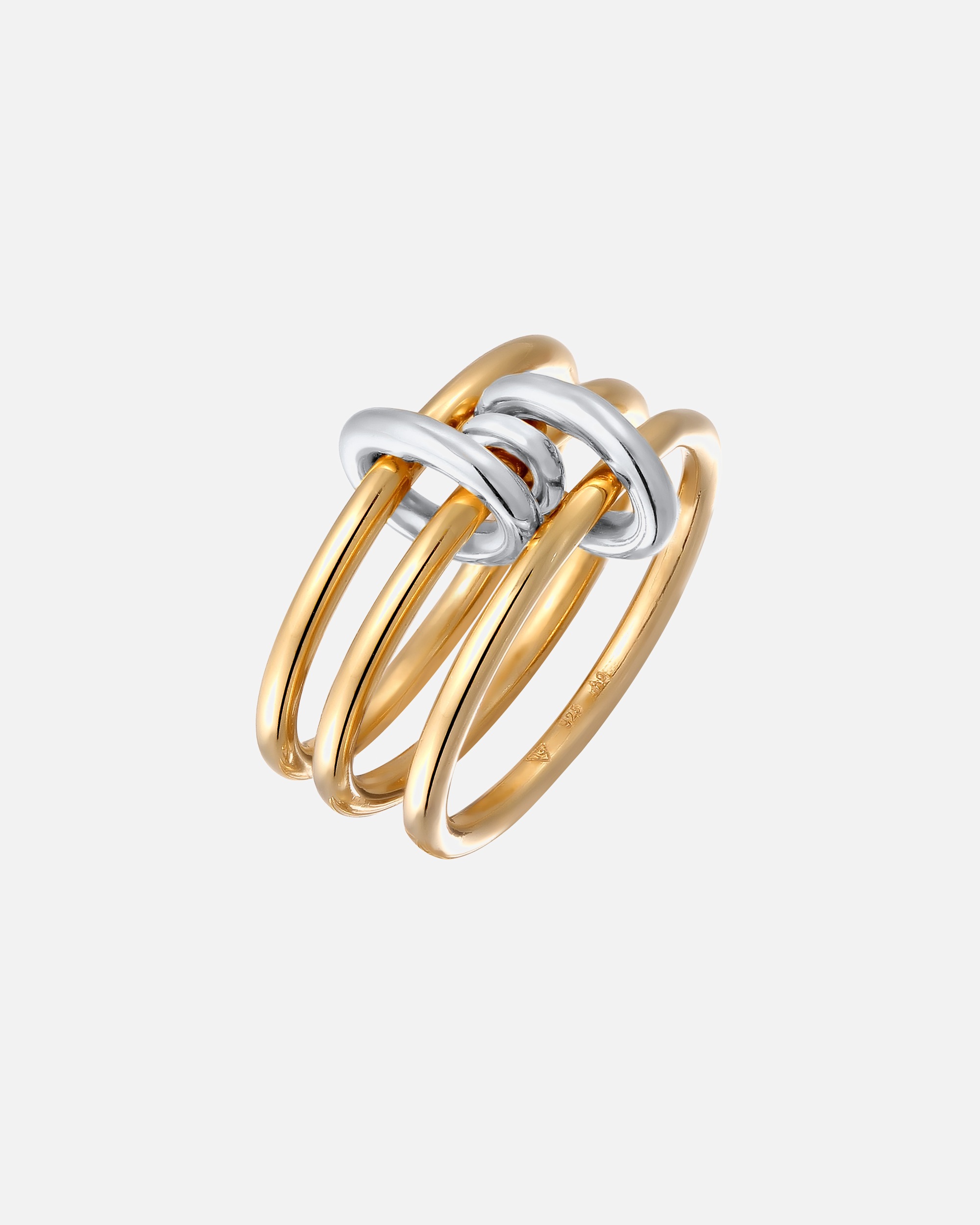 Bague pour Femme Elli Bague sans pierres 925 Sterling Silver 54