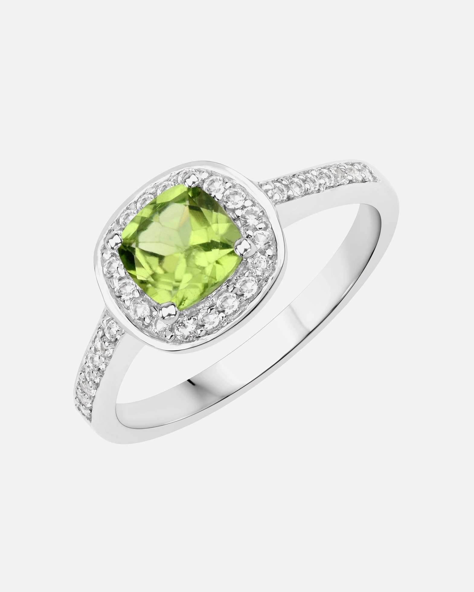 Bague pour Femme Rafaela Donata Bague Argent sterling Vert en Argent 54