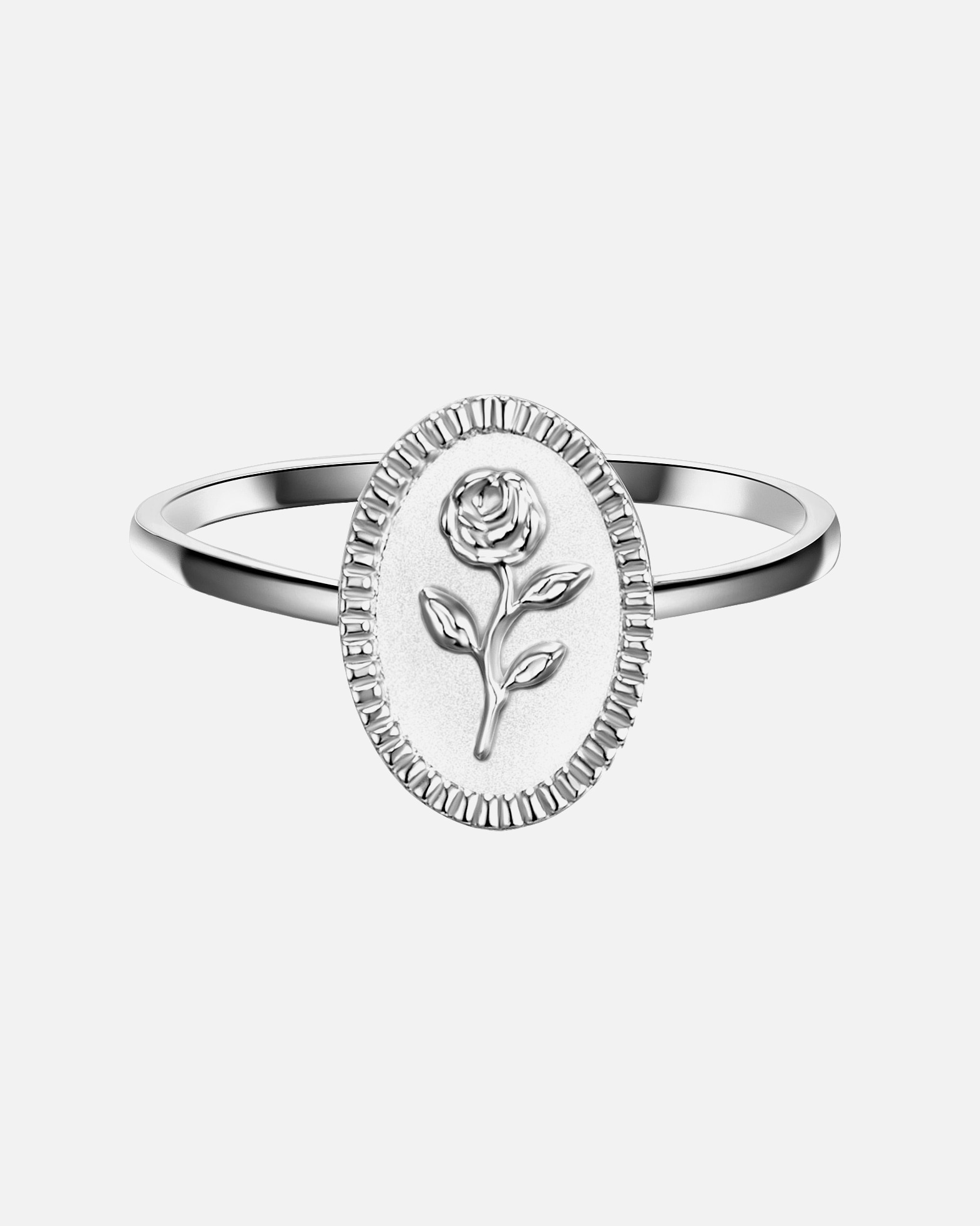 Bague pour Femme Glanzstücke München Bague en argent Fleur Argent sterling en Argent 48