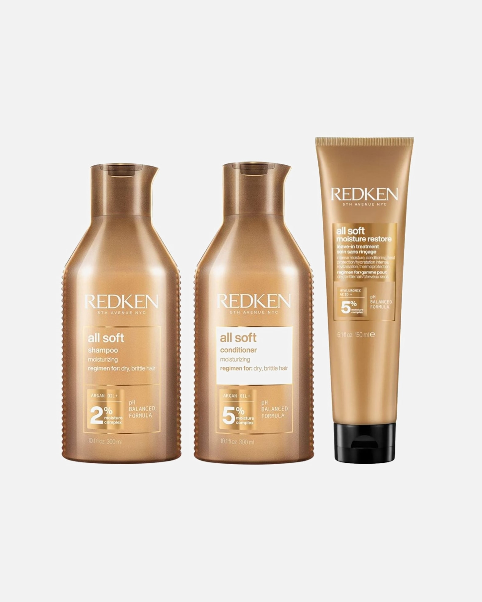 Coffret soin cheveux pour Femme Redken All Soft Coffret Leave-In 1 pièce