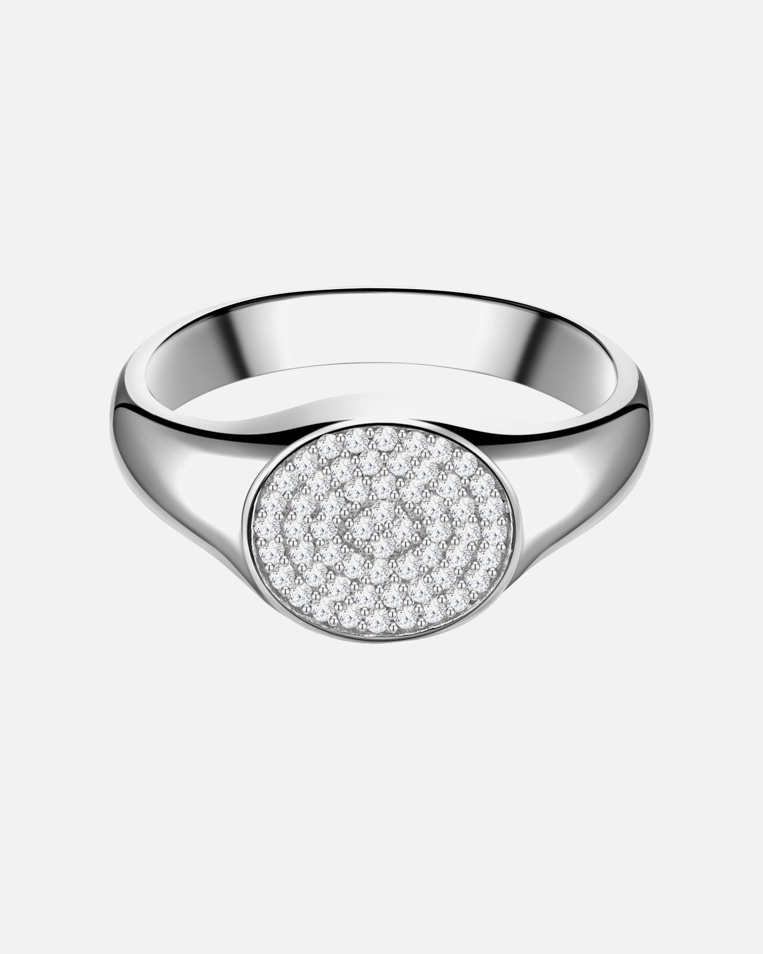 Bague pour Femme Glanzstücke München Bague en argent Argent sterling Oxyde de zirconium (CZ) en Argent 58