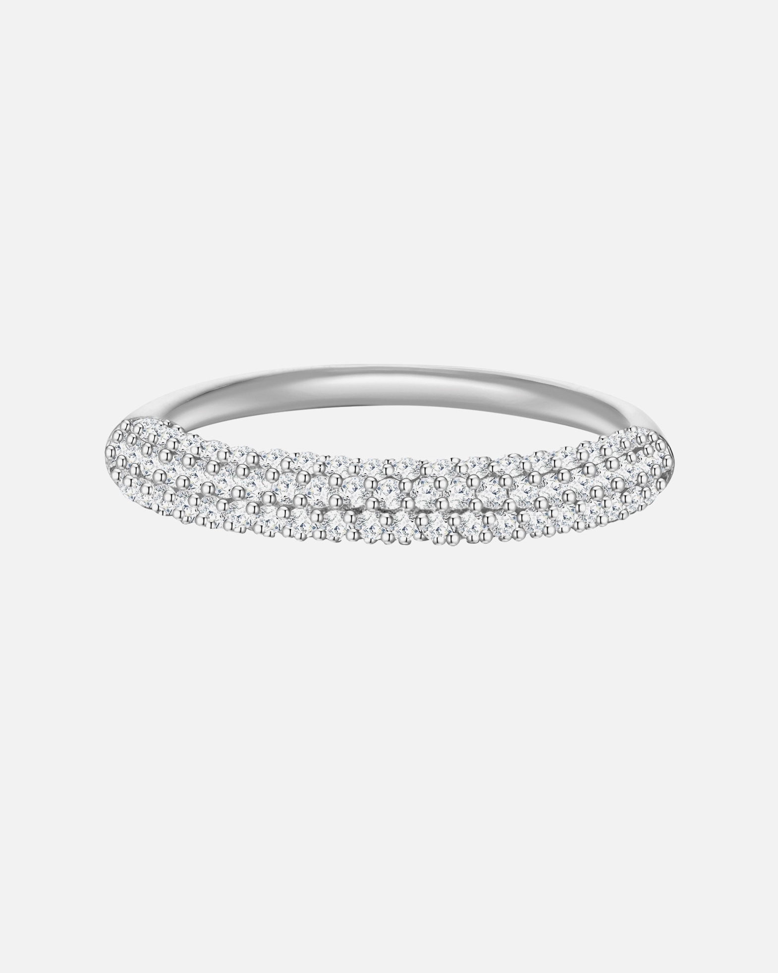 Bague pour Femme Glanzstücke München Bague en argent Argent sterling Oxyde de zirconium (CZ) en Argent 48