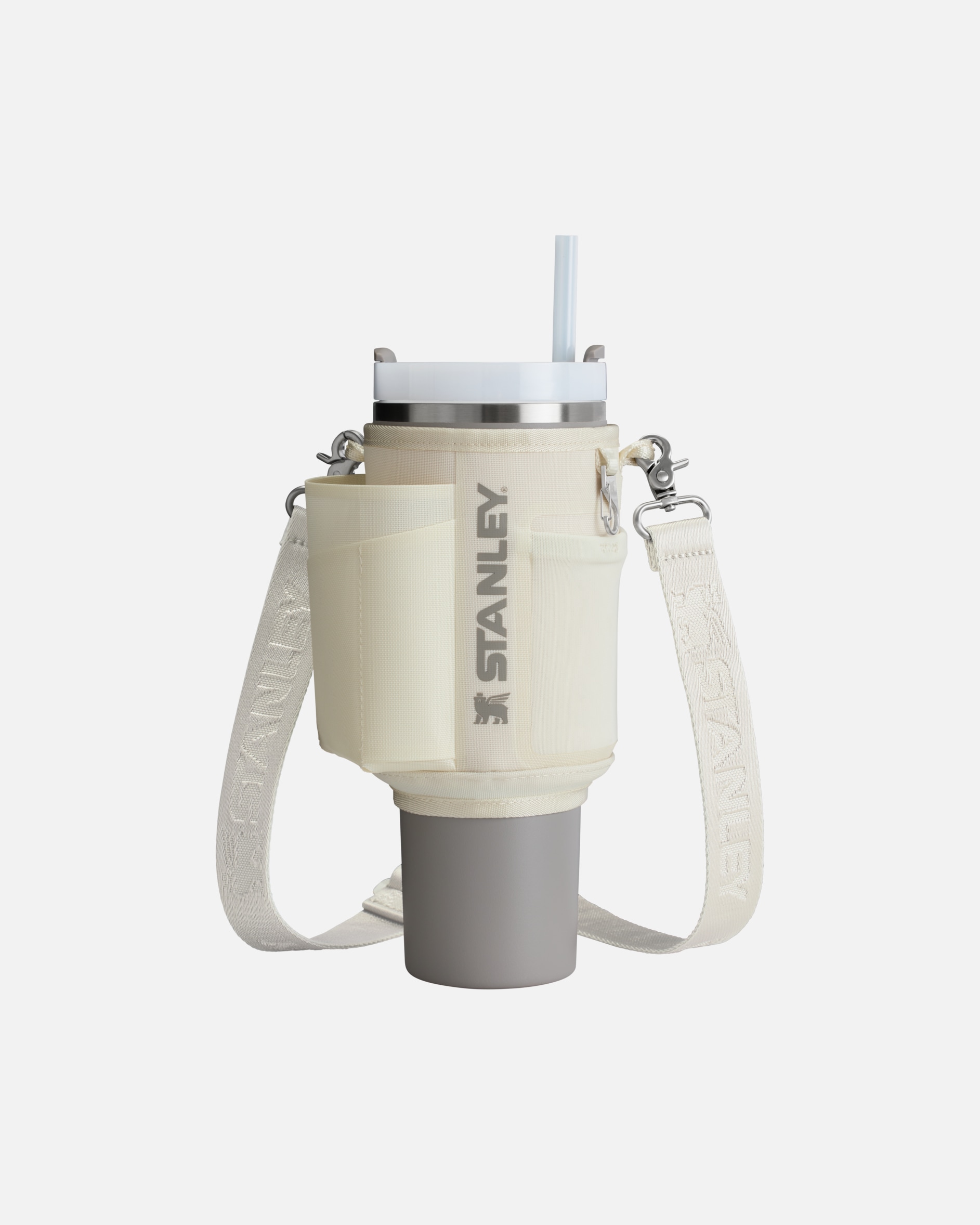 Gourde pour Unisexe Stanley 1913 Sac à bandoulière pour - 1,18L - THE QUENCHER H2.0 FLOWSTATE™ TUMBLER 1,18L Quencher - Cream