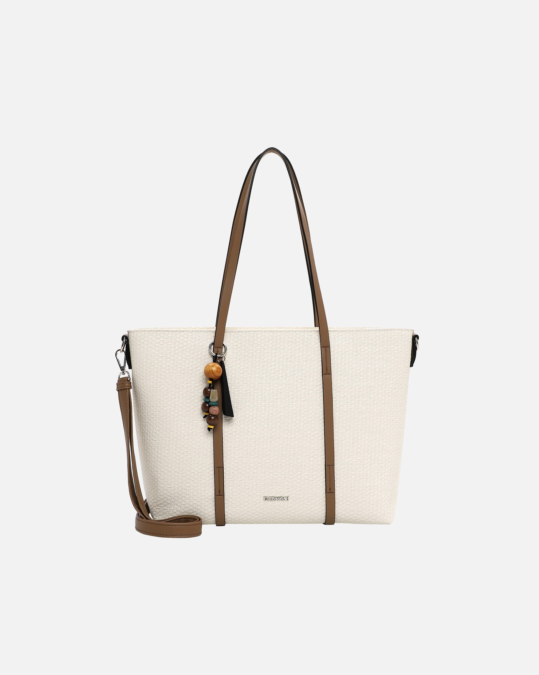 Cabas pour Femme EMILY & NOAH Sac À Dos E&N Johanna Ecru