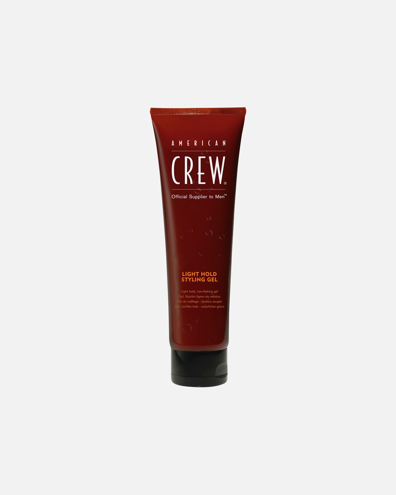 Gel cheveux pour Unisexe American Crew Gel de coiffage fixation souple 250 ml