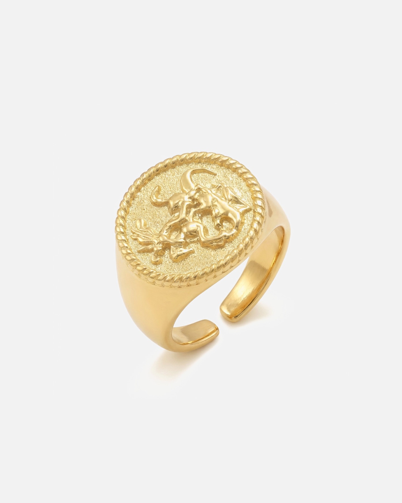 Bague pour Homme Heideman Bague Rurik Goldfarben