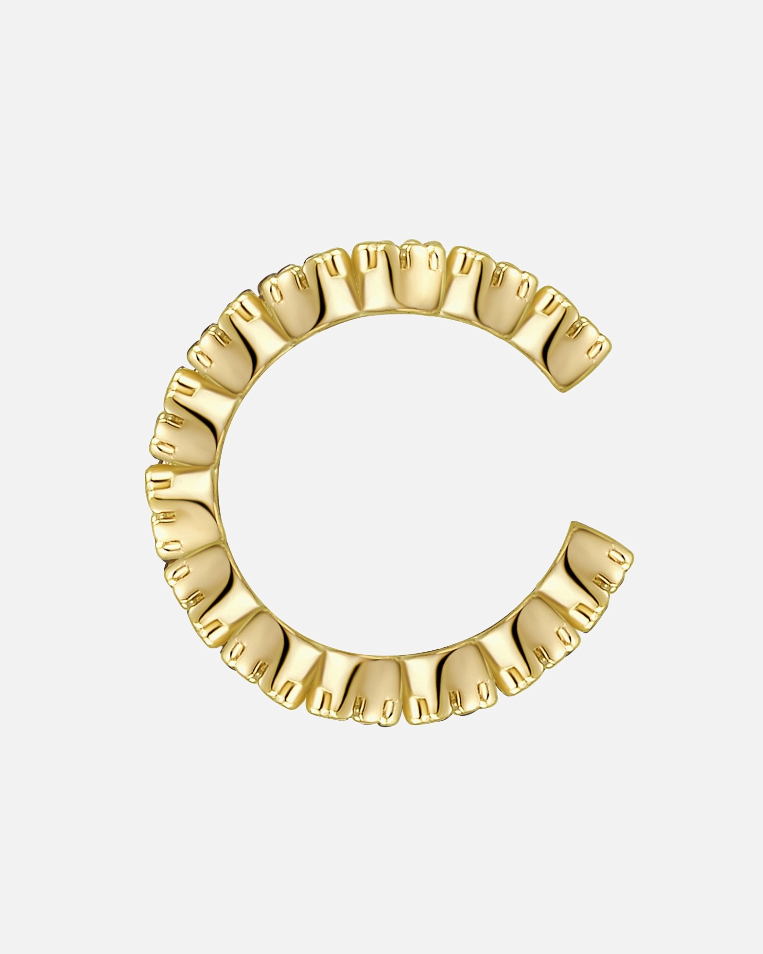 Boucles d'oreilles Ear Cuff pour Femme Glanzstücke München Boucles d'oreilles or jaune