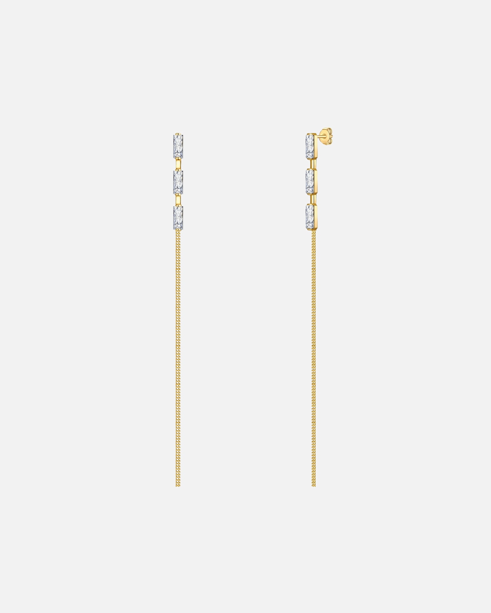 Boucles d'oreilles pour Femme Rafaela Donata Boucles d´oreilles en Argent sterling en Or jaune 117,2 mm