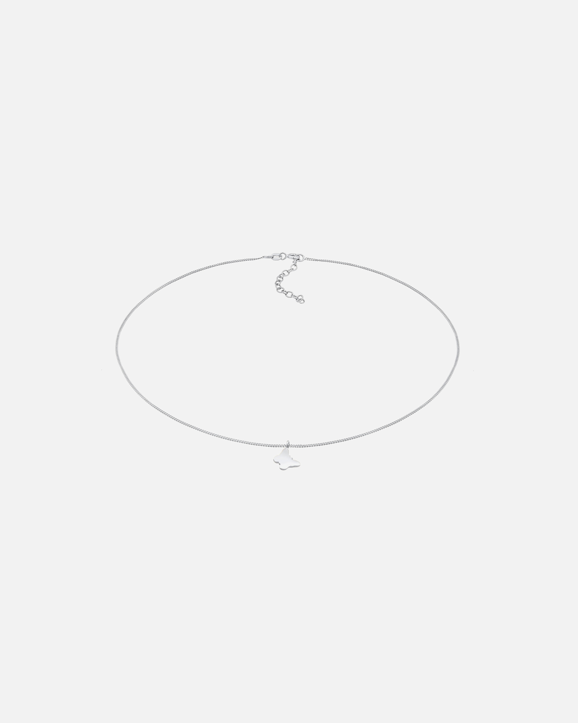 Collier pour Femme Elli Femmes choker papillon pendentif basique en argent sterling 925 silberfarben