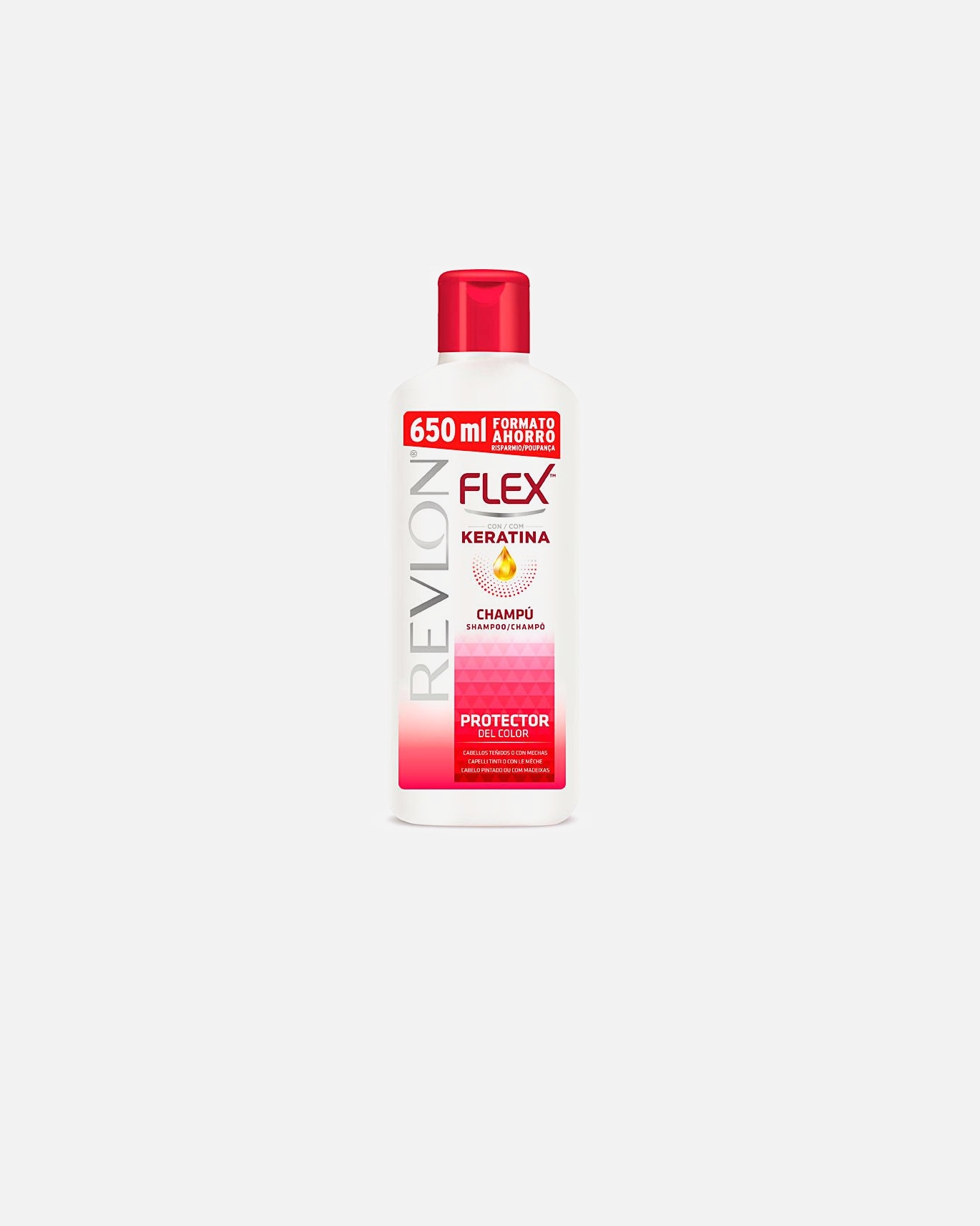 Shampooing pour Unisexe Revlon FLEX KERATIN shampoing teinté protecteur couleur 650 ml