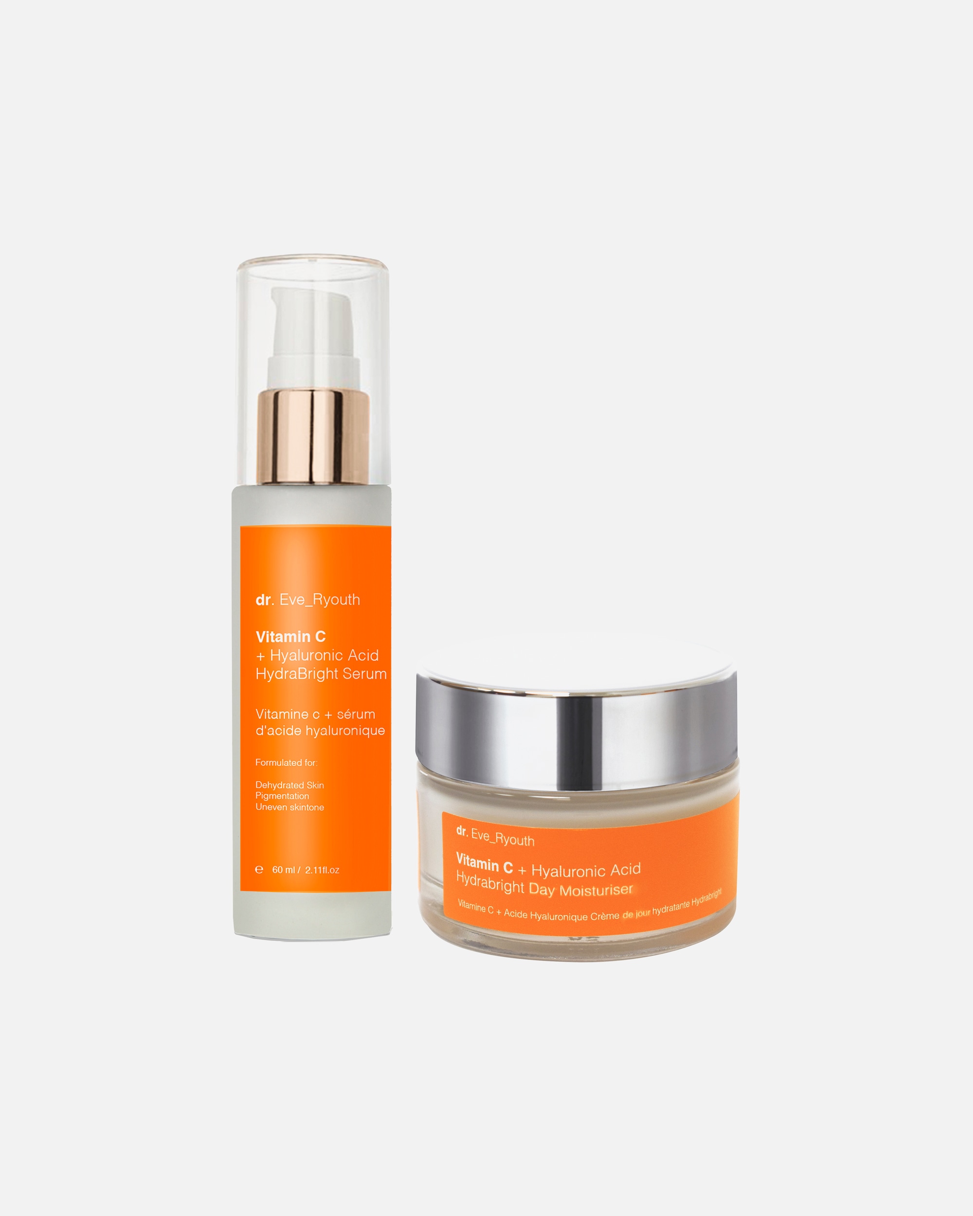 Coffret soin visage pour Femme Dr. Eve_Ryouth Duo de nuit Hydrabright 1 pièce