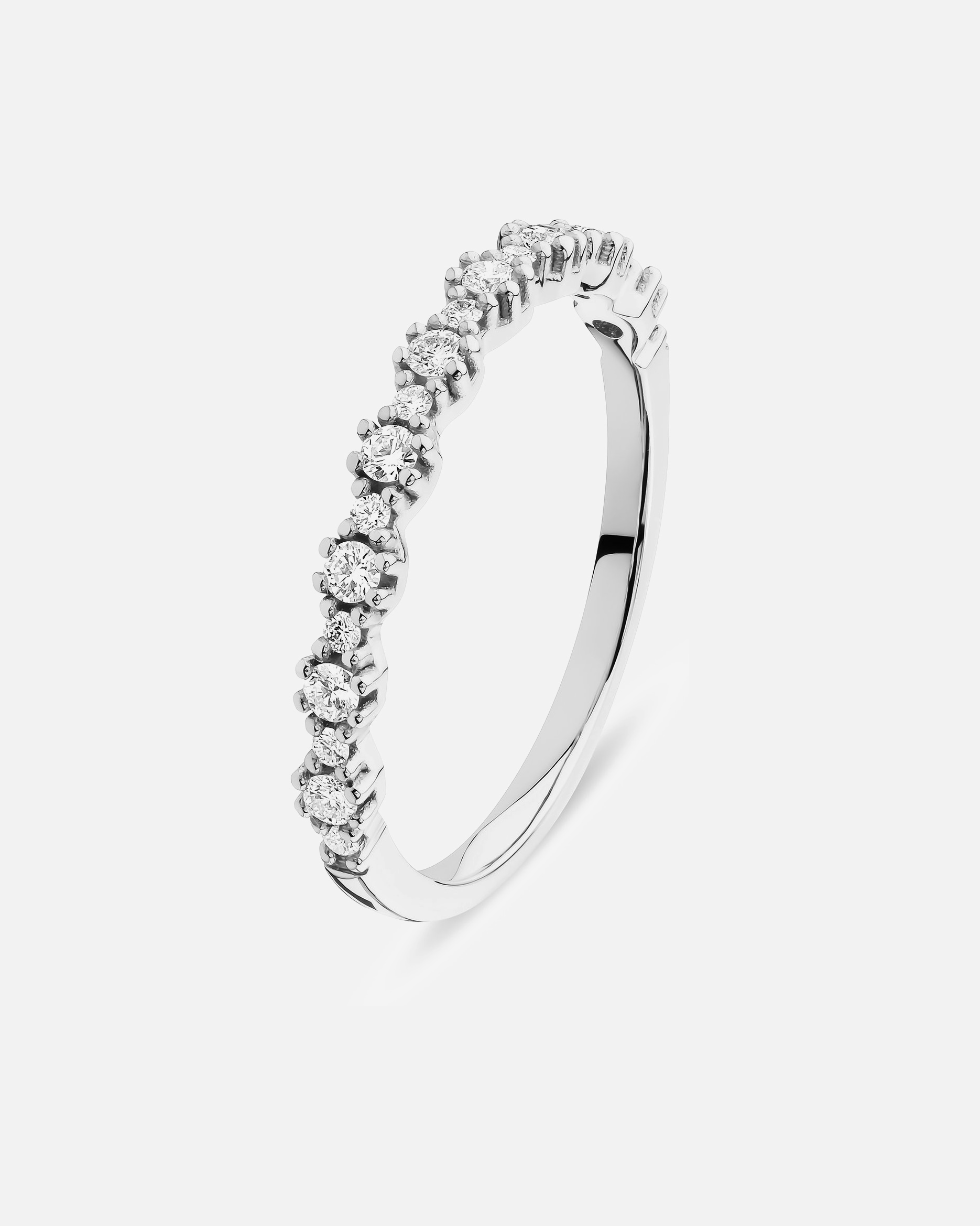 Bague pour Femme CHRIST Bagues or blanc 58