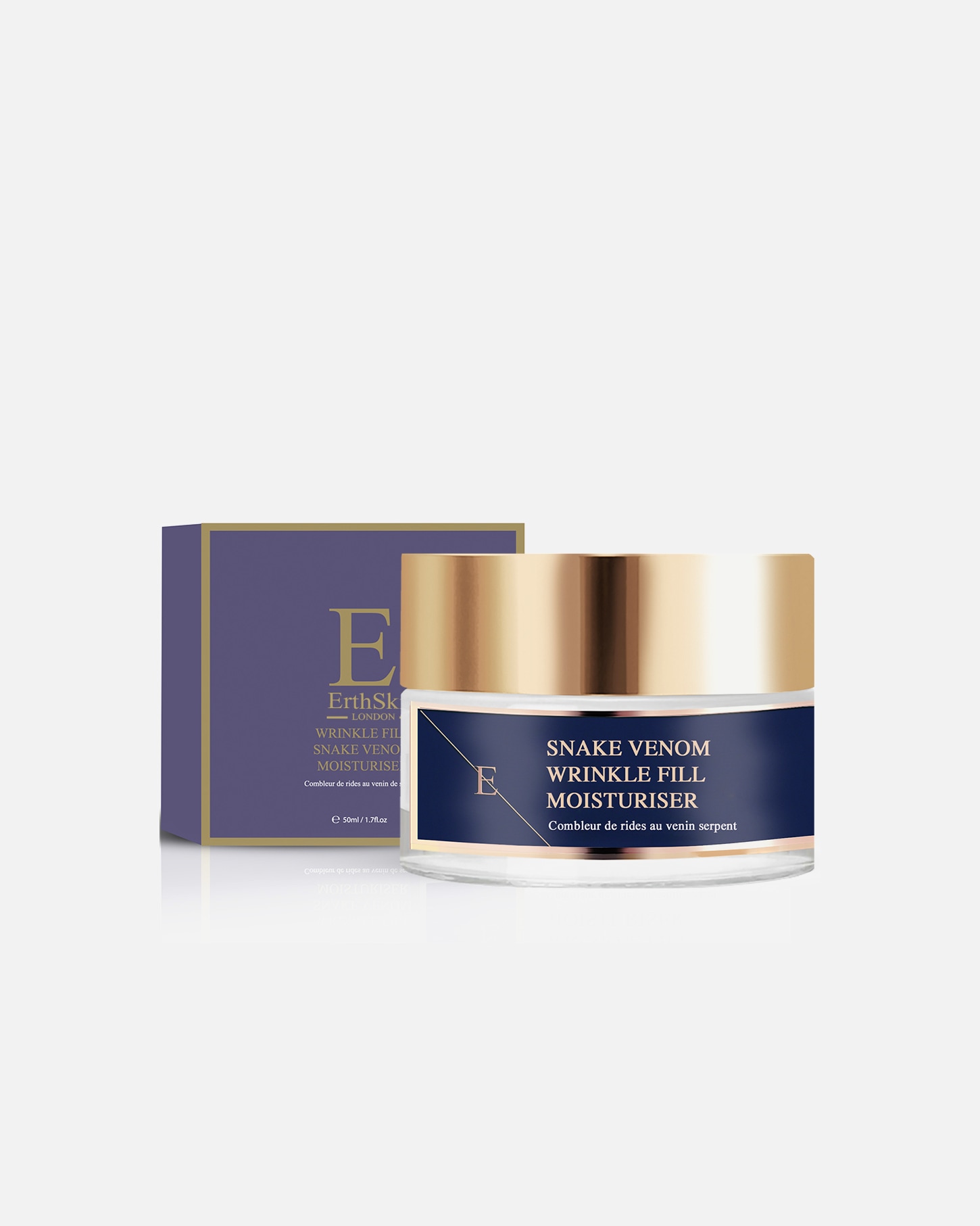 Crème visage pour Femme ErthSkin London Crème hydratante au venin de serpent comblant les rides 1 pièce