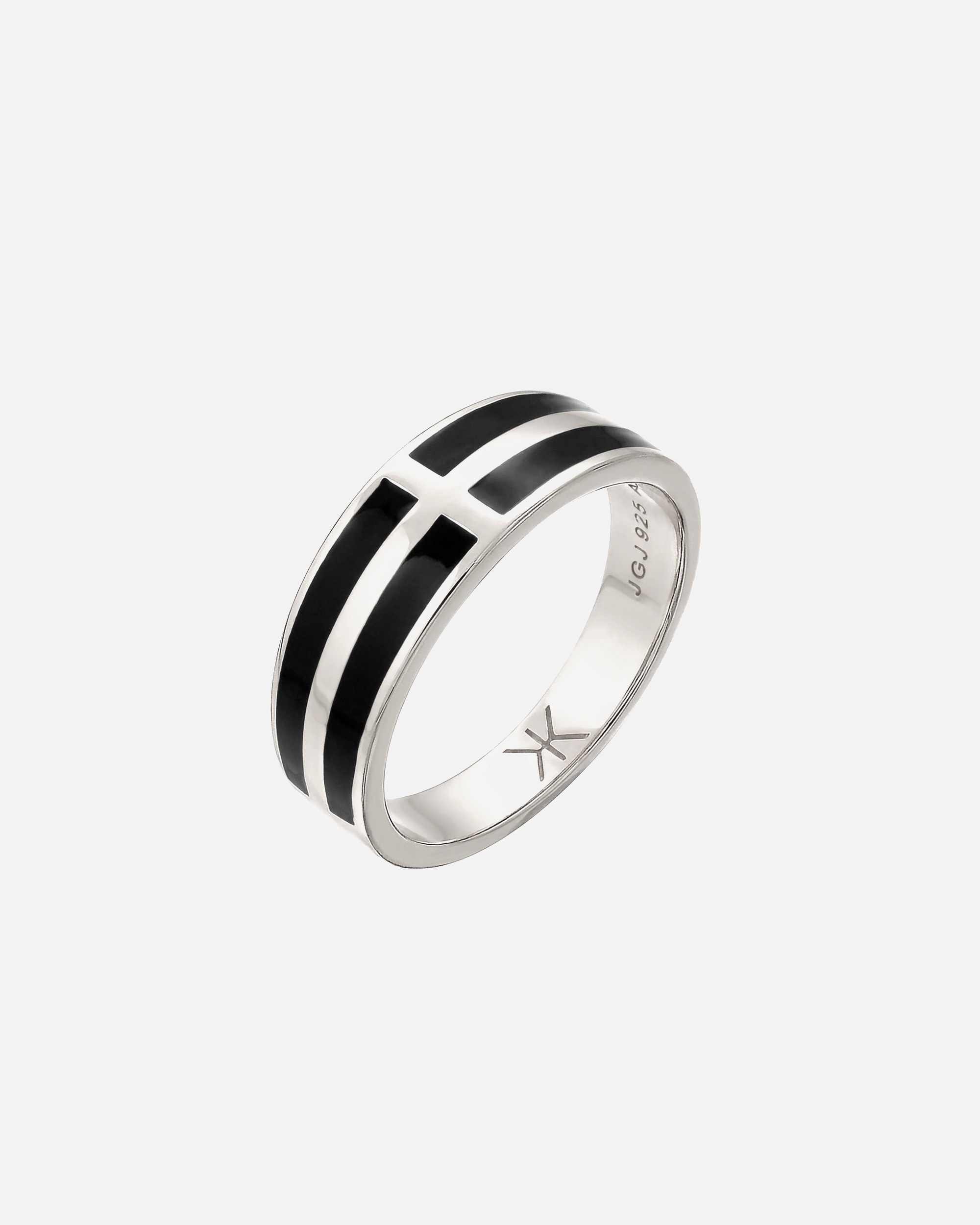 Bague pour Homme KUZZOI Bague argent homme 925 Sterling Silver 62