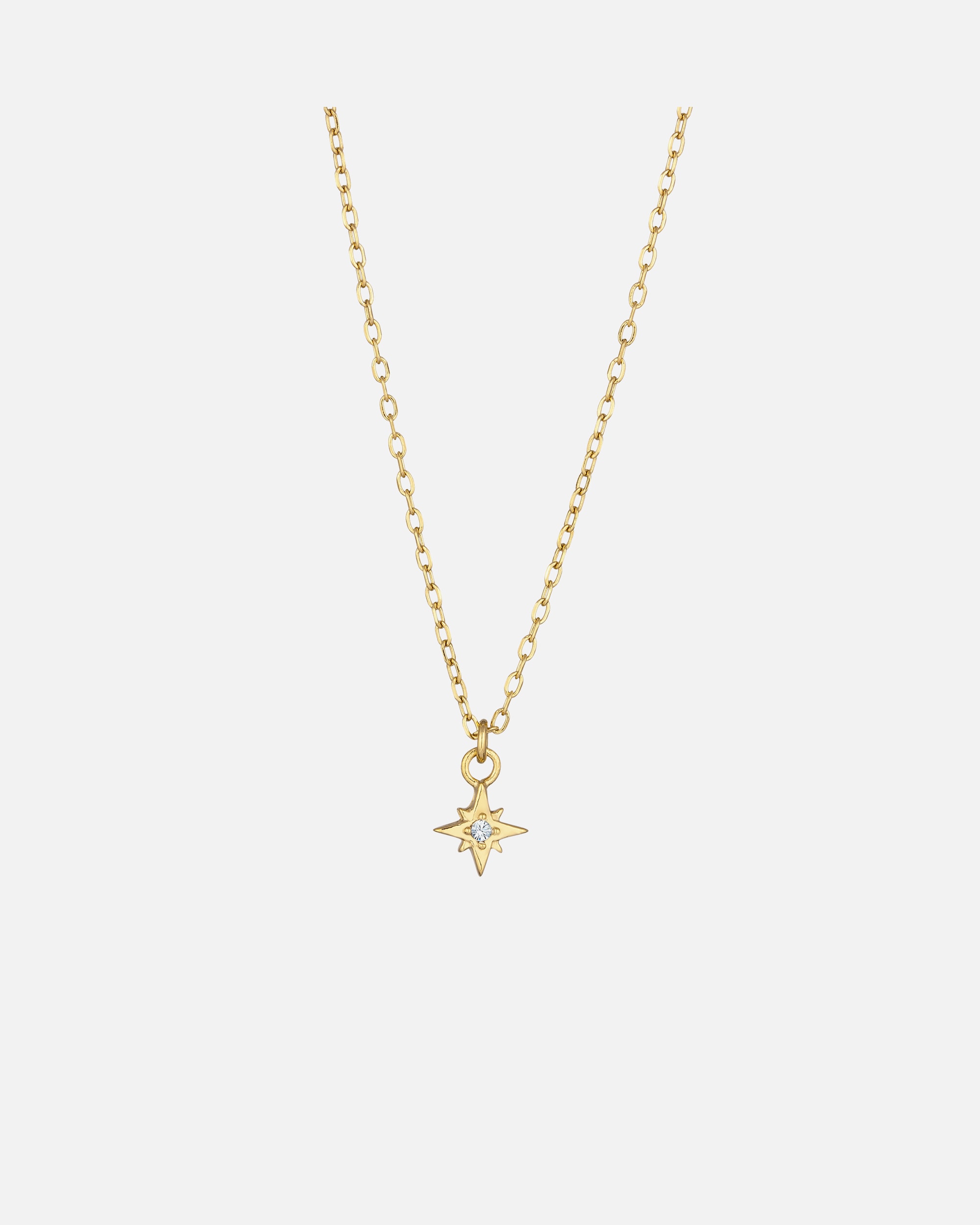 Collier pour Femme Elli Collier avec Pierre Femmes Pendentif Étoile Chaîne à Maillons fins Cristaux de Verre Taille Xilion Blanc Argent Sterling 925 42 cm goldfarben