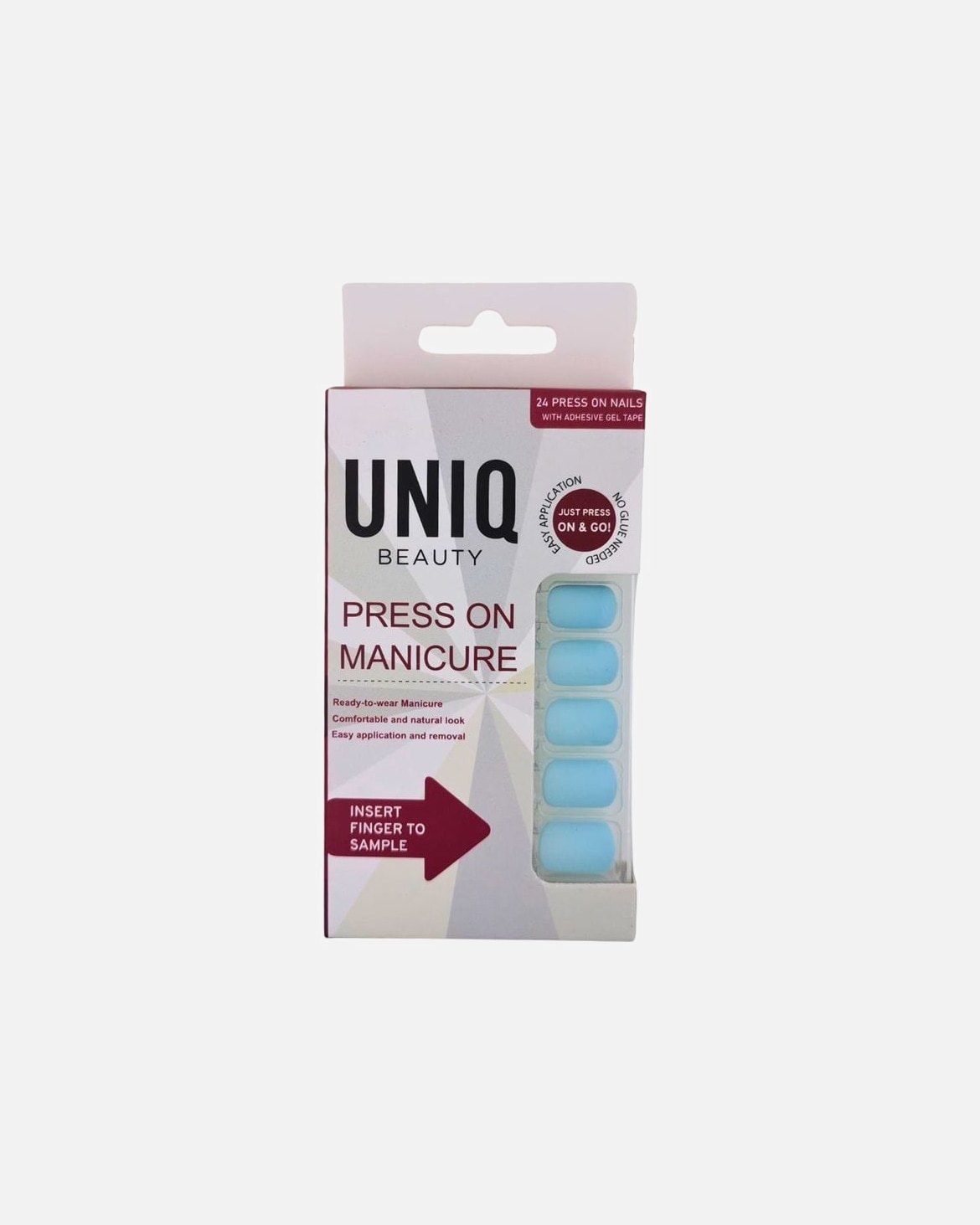 Faux ongles pour Unisexe UNIQ Click On / Press On ongles manucure 24 Pièce